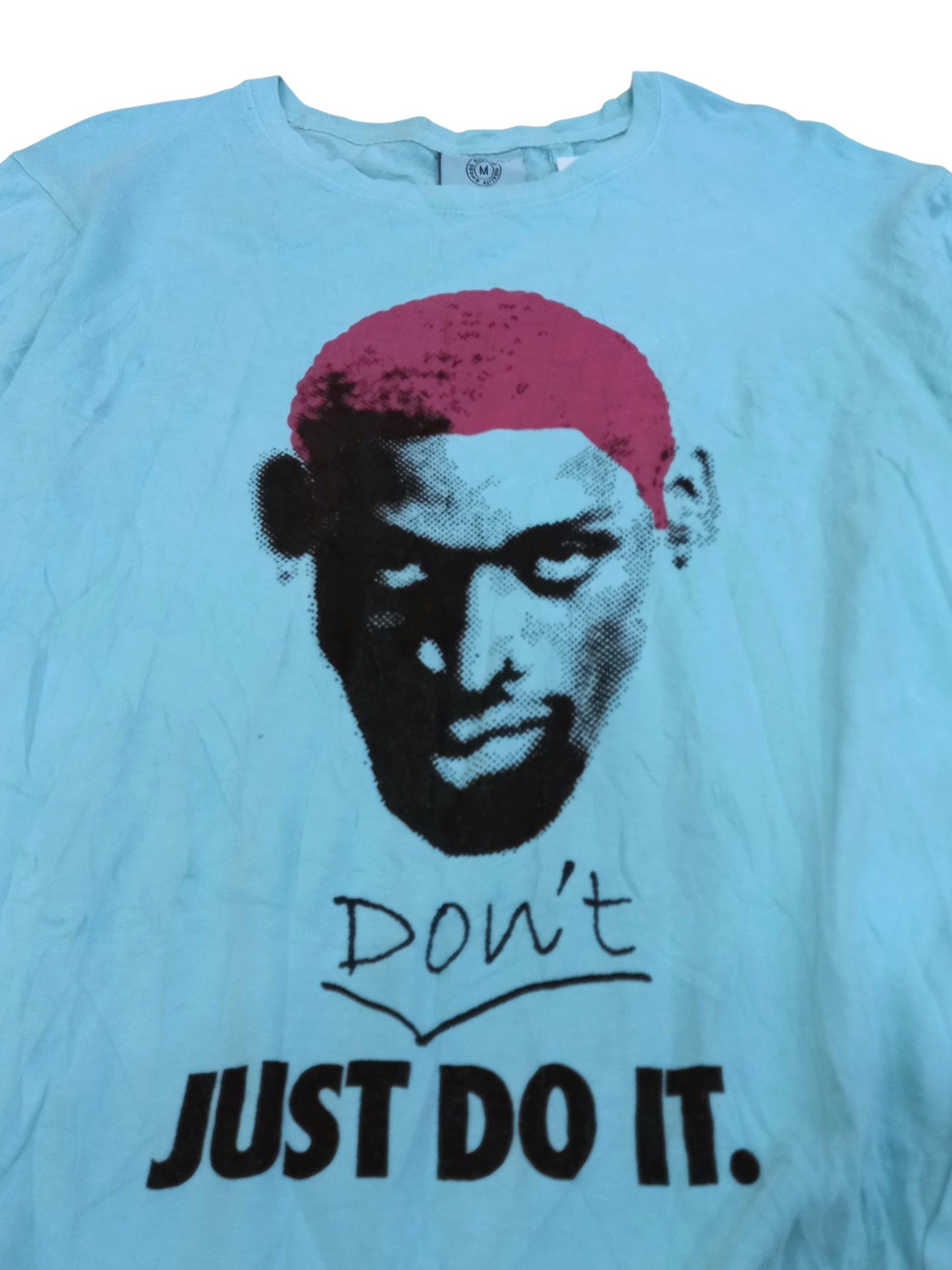 NBA Dennis Rodman Parody "Don't Just Do It" LS Tee Size US L / EU 52-54 / 3 - 2 Thumbnail