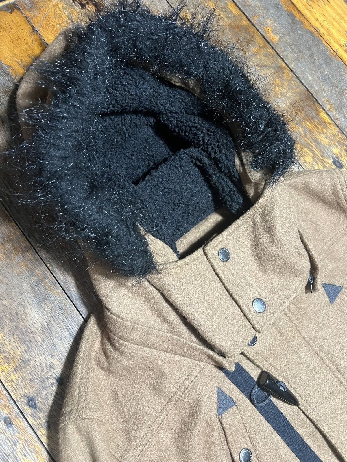 semanticdesign Semanticdesign Fur Wool Jacket Size US L / EU 52-54 / 3 - 8 Thumbnail