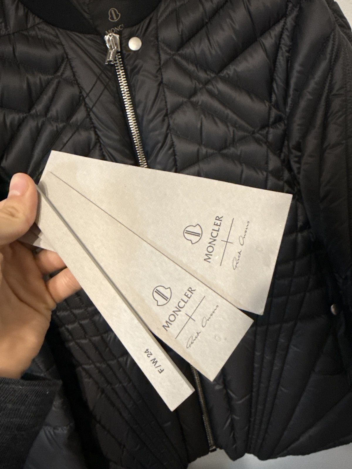 Moncler × Rick Owens Rick Owens x Moncler Megapenta flight jacket Size US S / EU 44-46 / 1 - 6 Thumbnail