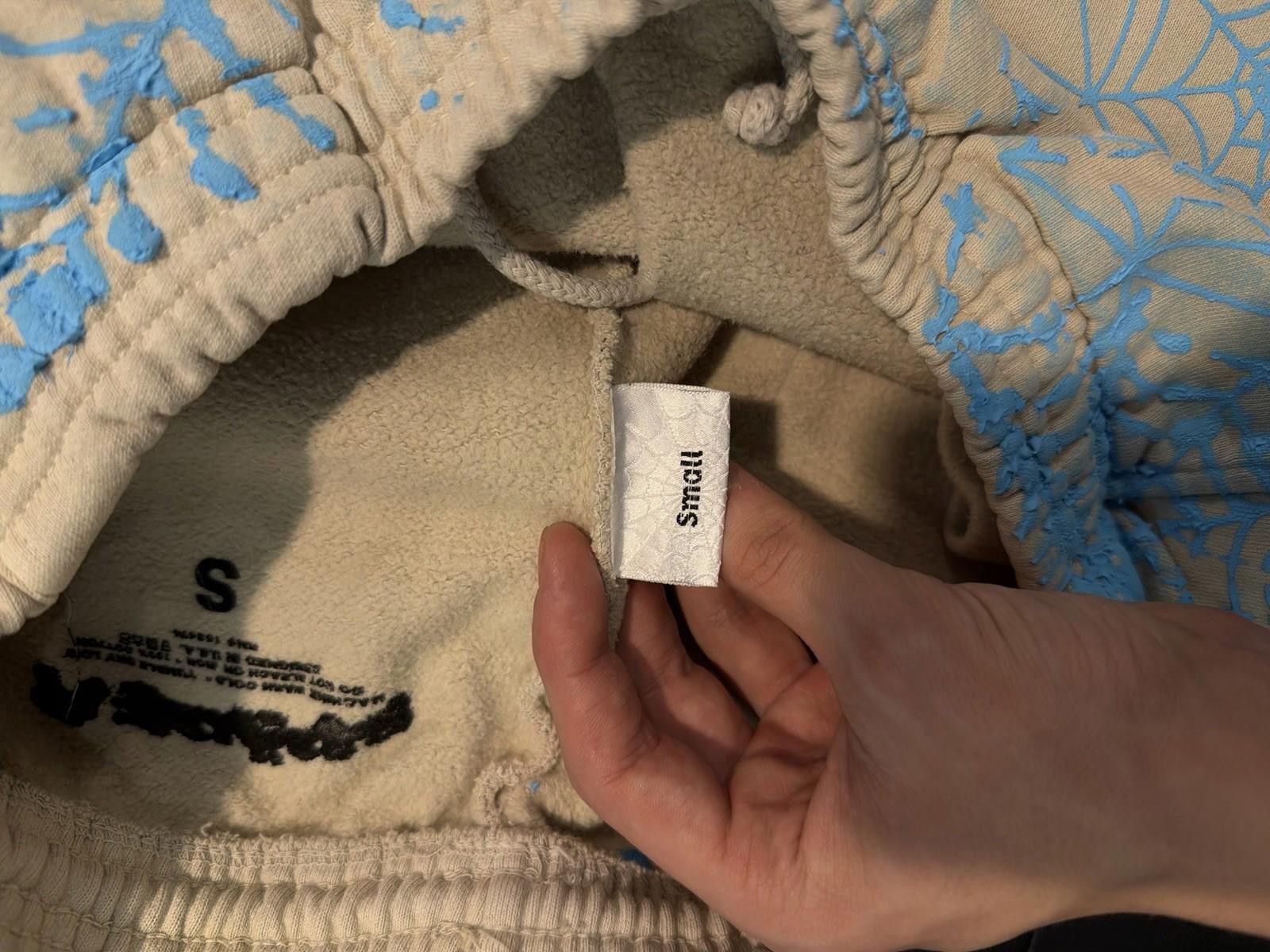Sp5der Size S - Sp5der Worldwide Blue Sweatpants Spider Authentic Size US 30 / EU 46 - 11 Thumbnail