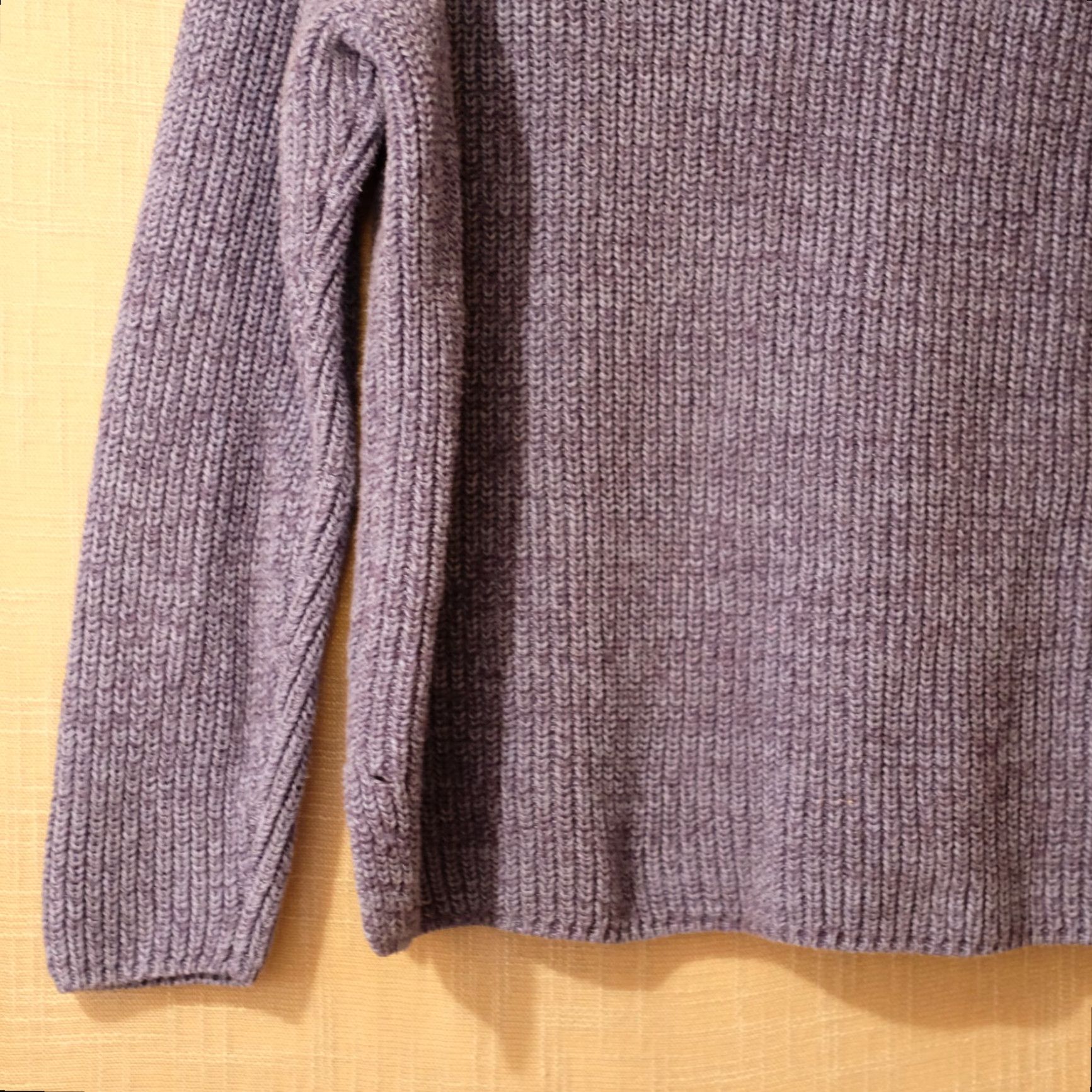 Coldwater Creek EUC Coldwater Creek Sweater V-Neck Heather Blue 100% Cotton Women's L Size L / US 10 / IT 46 - 7 Thumbnail