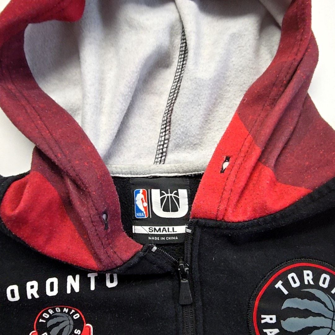 NBA Toronto Raptors Hoodie Red Black Youth S NBA Sweater Size US S / EU 44-46 / 1 - 12 Thumbnail