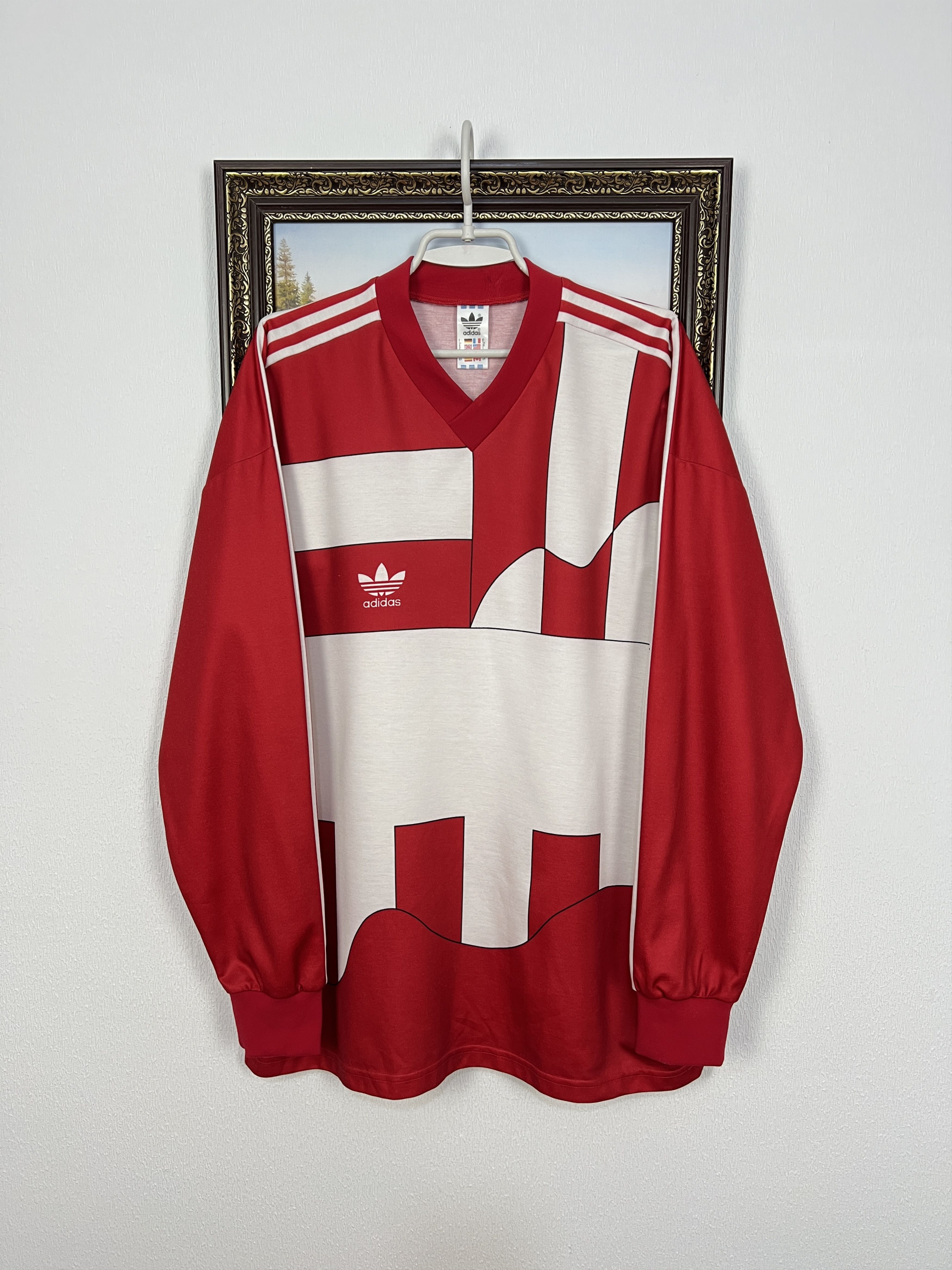 Adidas Sion football shirt 1990 Soccer Jersey Template Adidas Tee Size US L / EU 52-54 / 3 - 1 Thumbnail