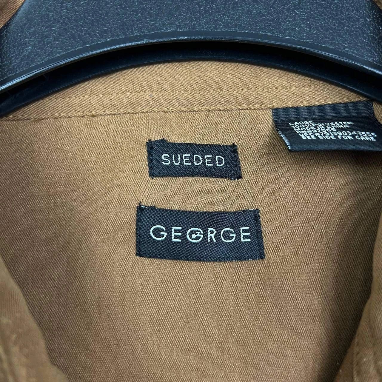 George George Button Up Shirt Men Sueded Long Sleeve Collared L Size US L / EU 52-54 / 3 - 3 Thumbnail