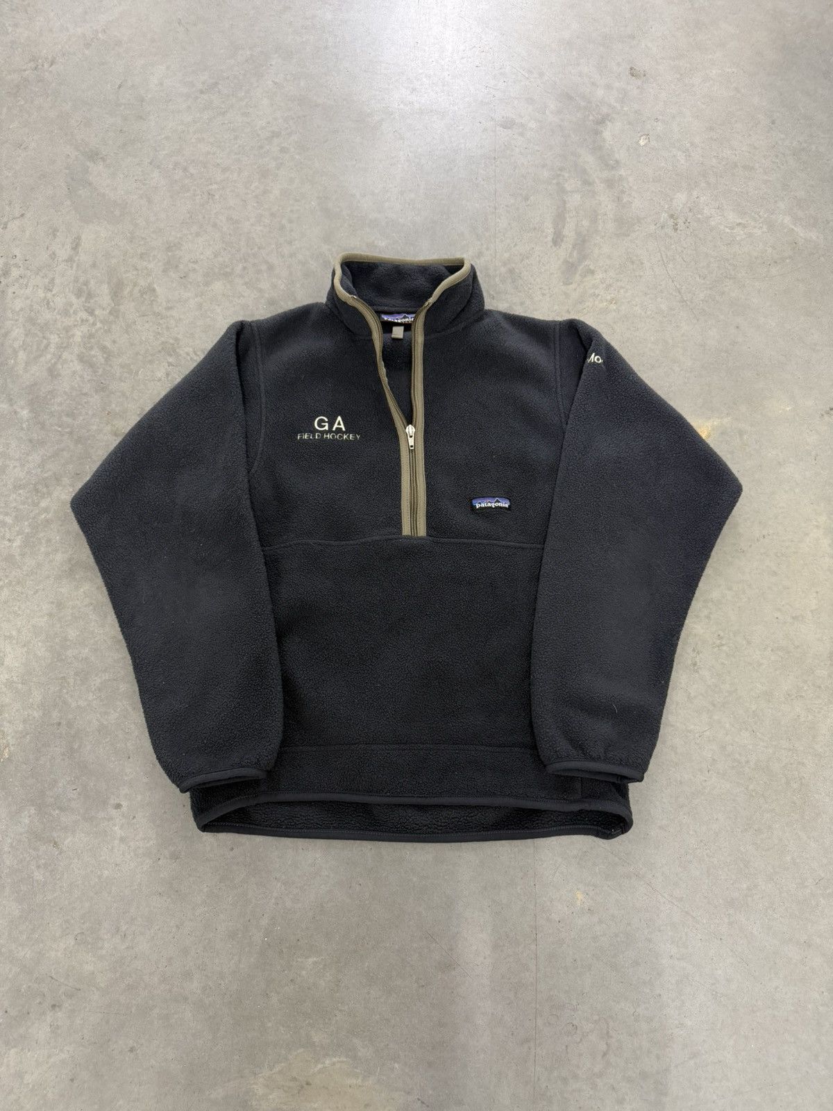 Patagonia Vintage Patagonia Synchilla Quarter Zip Grey USA 90s GA XS Size US XS / EU 42 / 0 - 1 Thumbnail