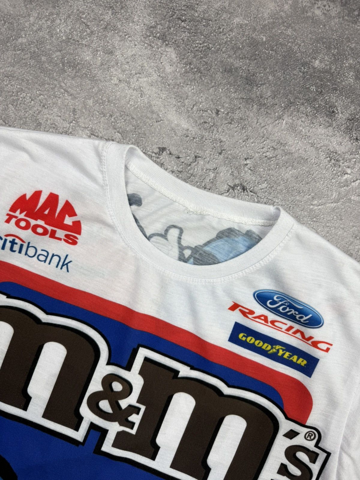 Vintage Vintage M&M’s Racing T-Shirt Y2K Streetwear Size US M / EU 48-50 / 2 - 10 Thumbnail