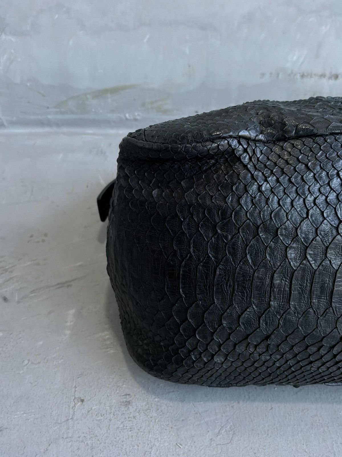 Fendi 2000s Fendi - Python Leather Mamma Baguette Bag Size ONE SIZE - 13 Thumbnail