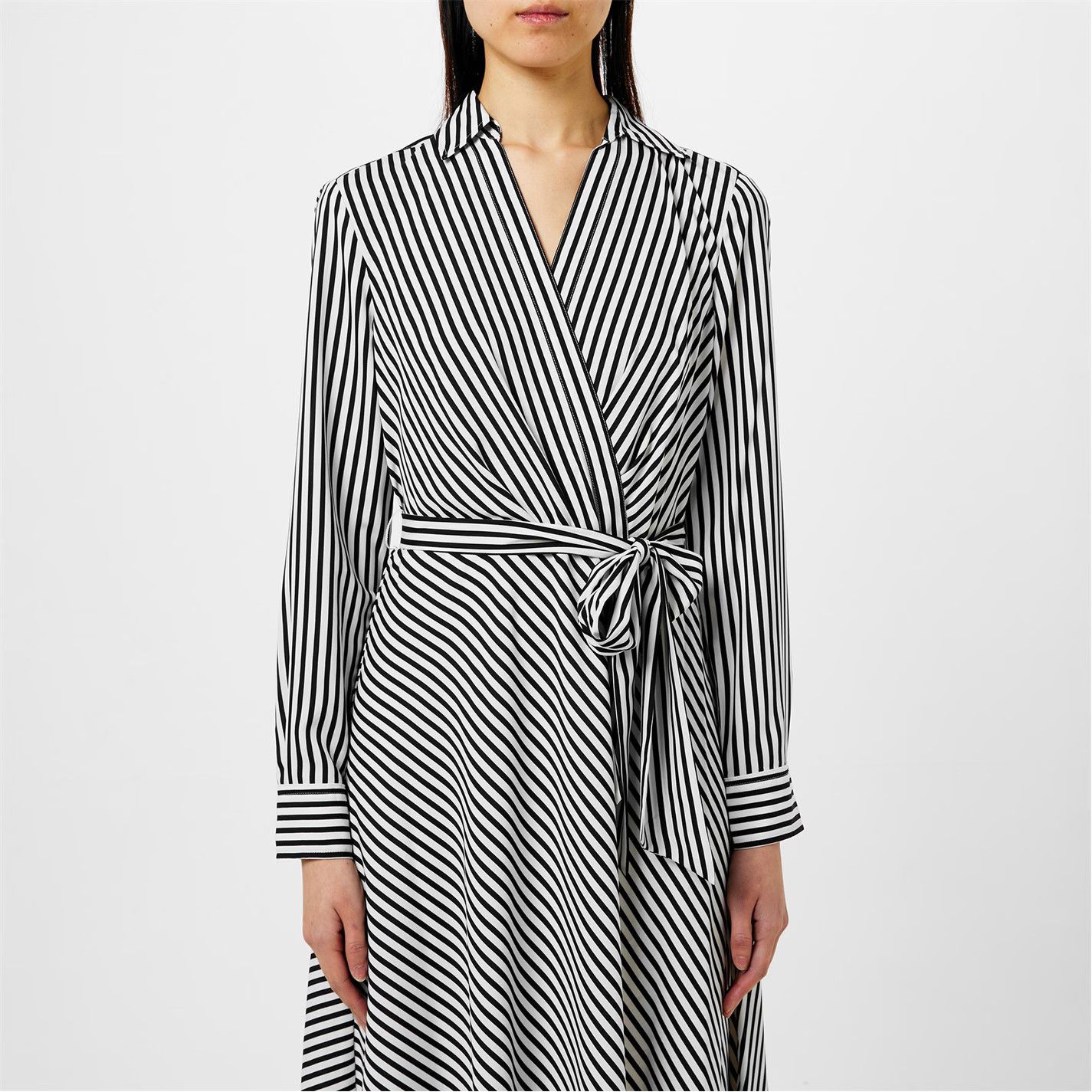 Lauren Ralph Lauren o1g2r1mq0825 Rowella Dress in Cream/Black Size XS / US 0-2 / IT 36-38 - 5 Thumbnail