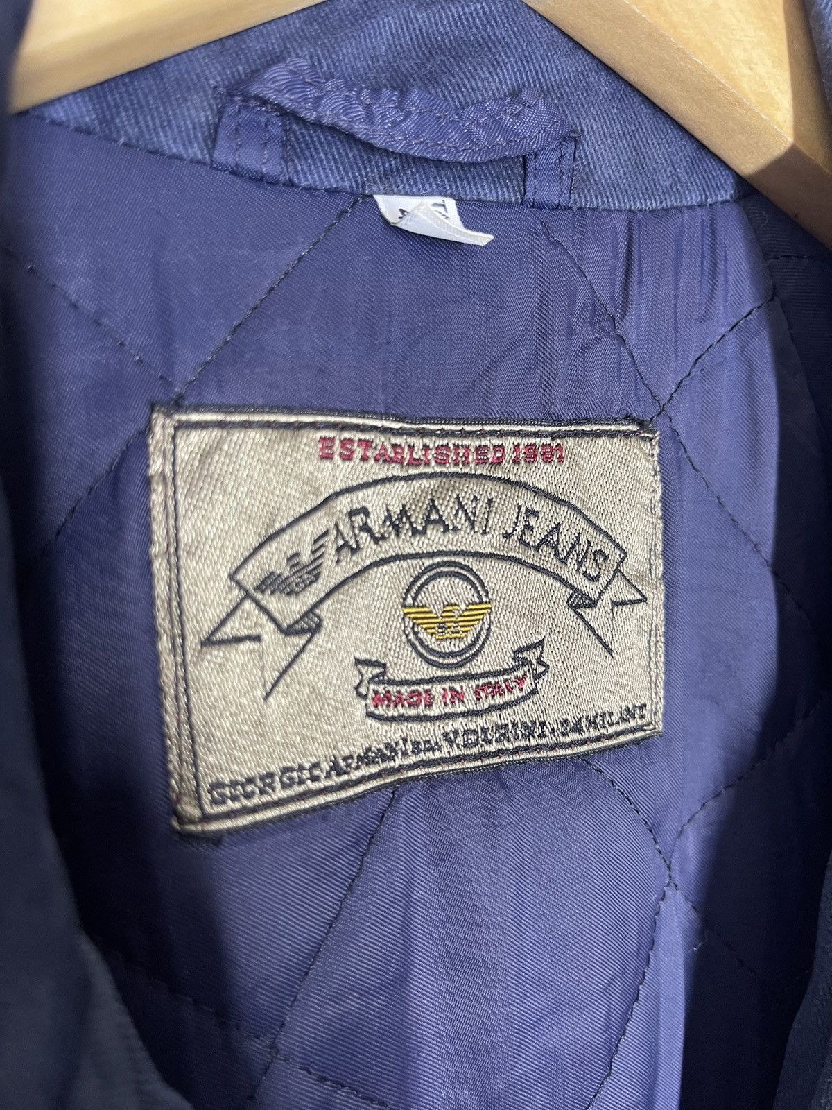 Giorgio Armani TRUE VINTAGE ARMANI JEANS TRENCH COAT GEORGIO ARMANI ITALY Size US L / EU 52-54 / 3 - 5 Thumbnail