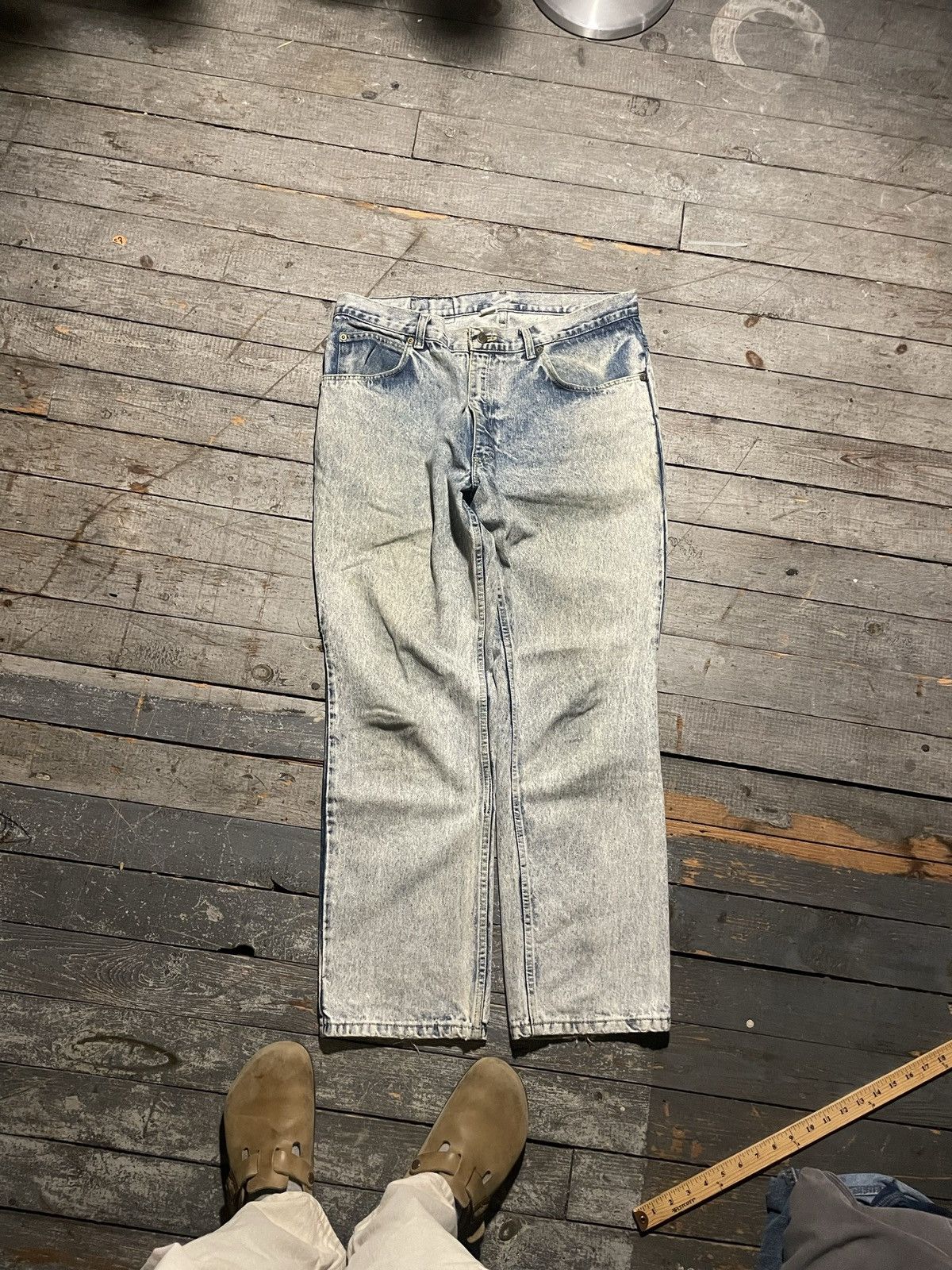Designer × Vintage 90s Sasson Baggy Jeans Size US 38 / EU 54 - 1 Thumbnail
