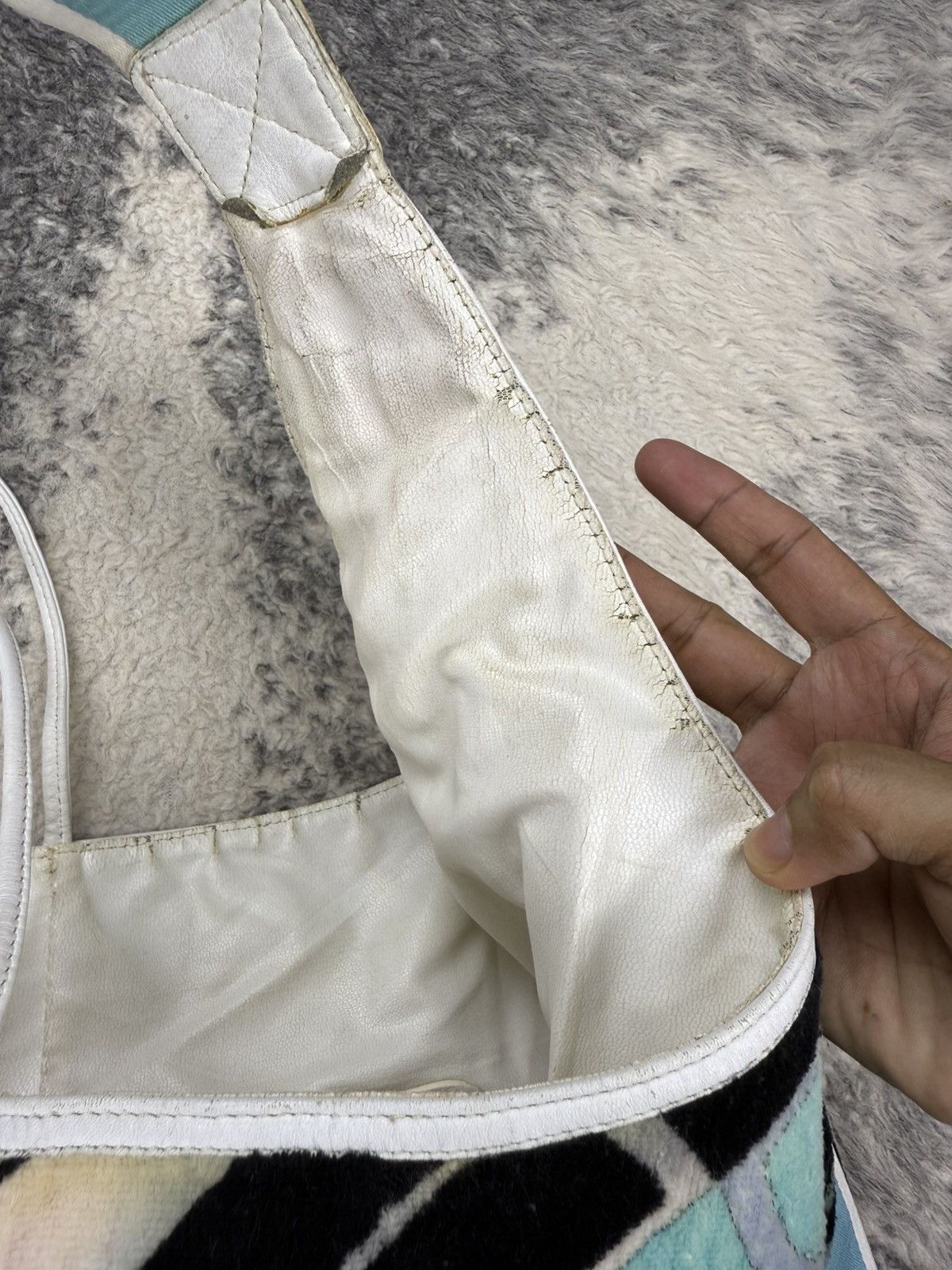 Emilio Pucci ‼️ARCHIVED‼️90s EMILIO PUCCI Iconic Extra Large Hobo/Tote Bag Size ONE SIZE - 24 Thumbnail