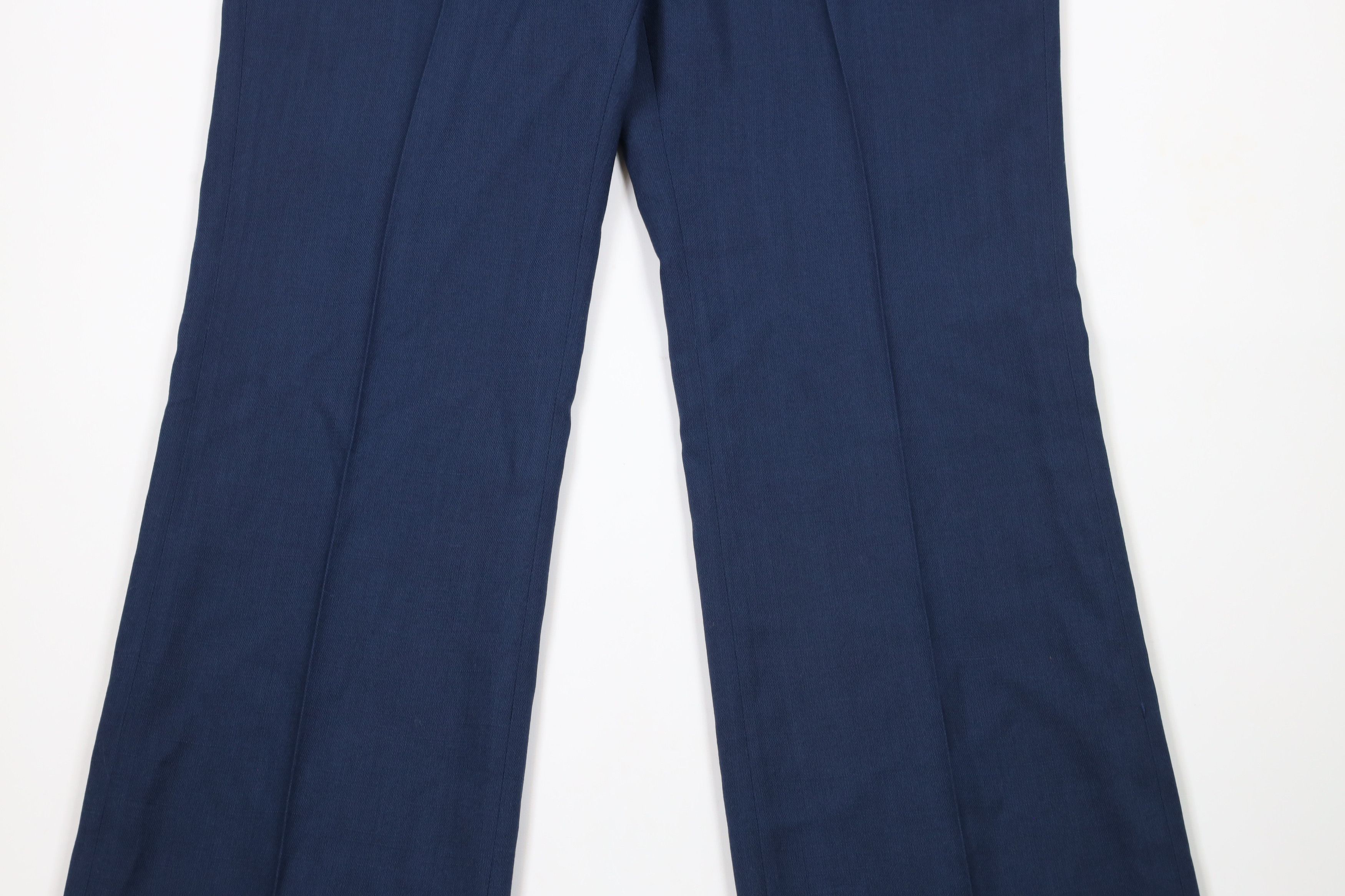 Vintage Vintage 70s Streetwear Knit Bell Bottoms Chino Pants USA Size US 34 / EU 50 - 3 Thumbnail