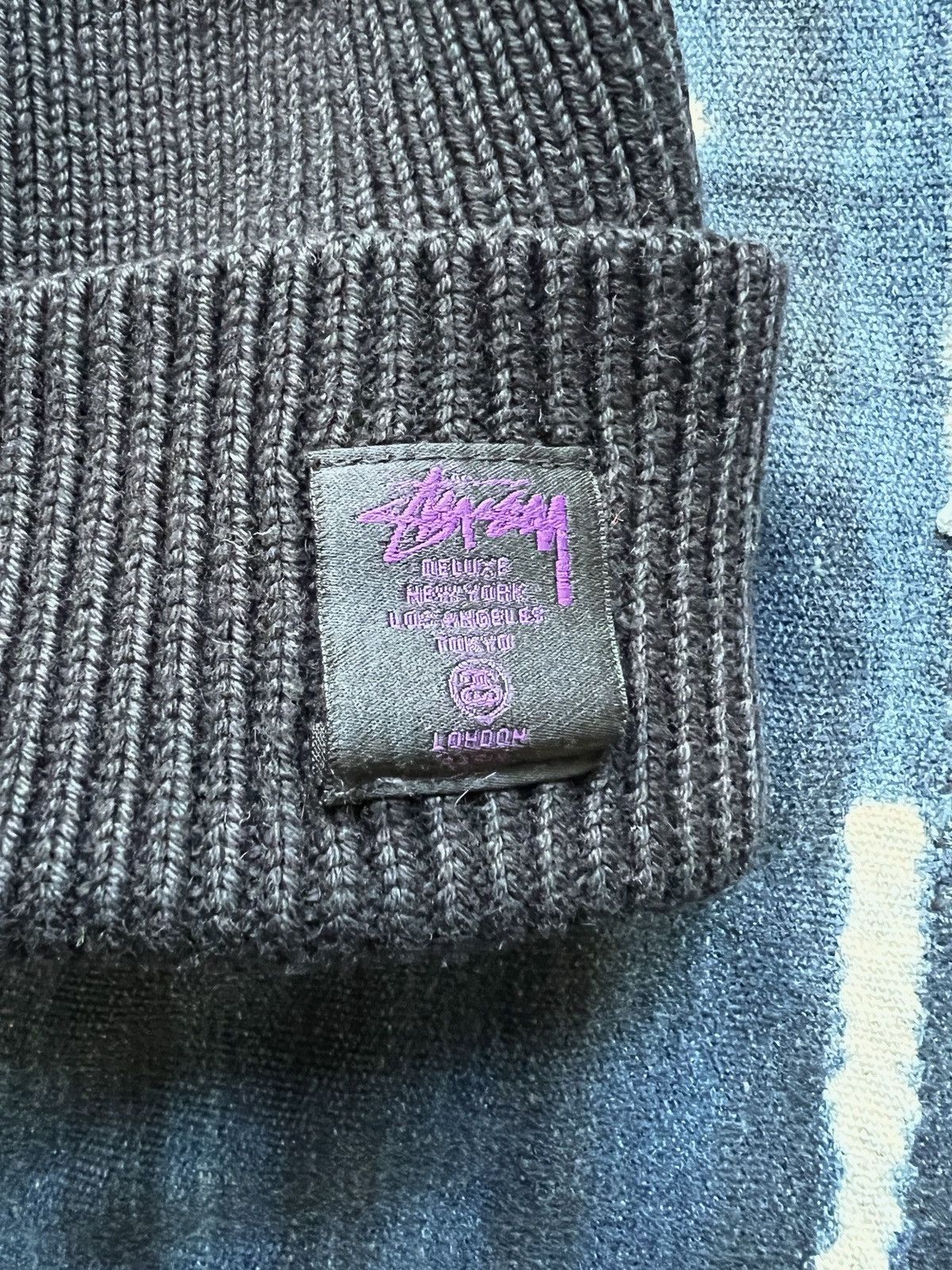 Stussy Stussy Deluxe Cashmere Beanie Archive FW06 Size ONE SIZE - 3 Thumbnail