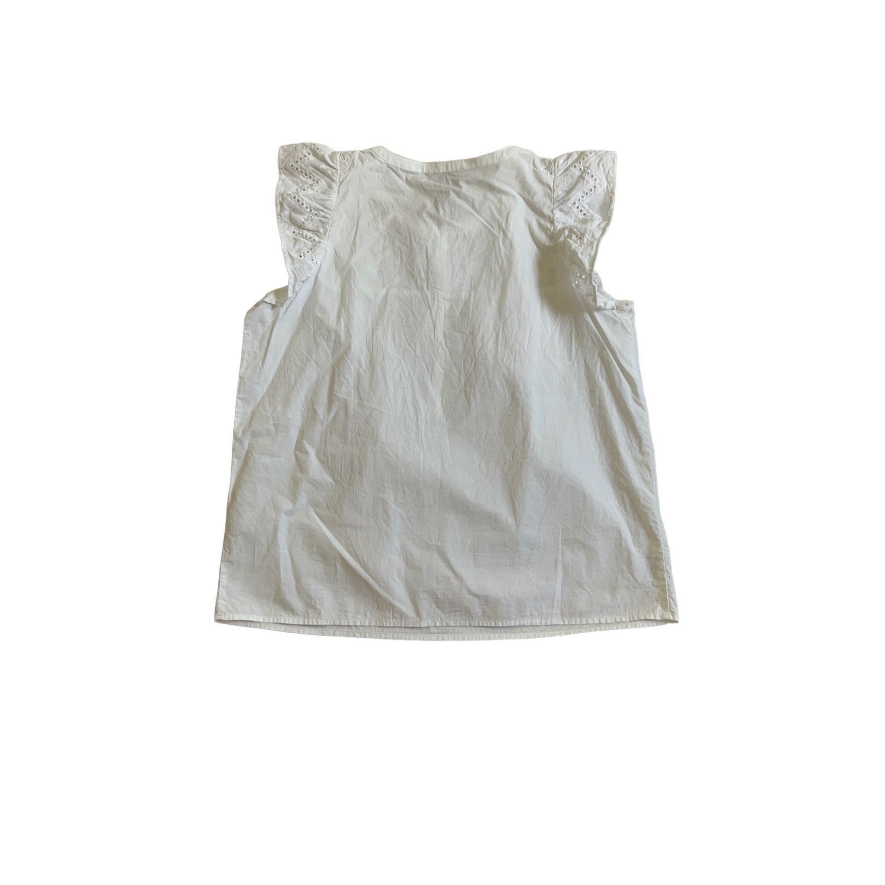 Ann Taylor LOFT Anne Taylor white blouse size M Size M / US 6-8 / IT 42-44 - 5 Thumbnail