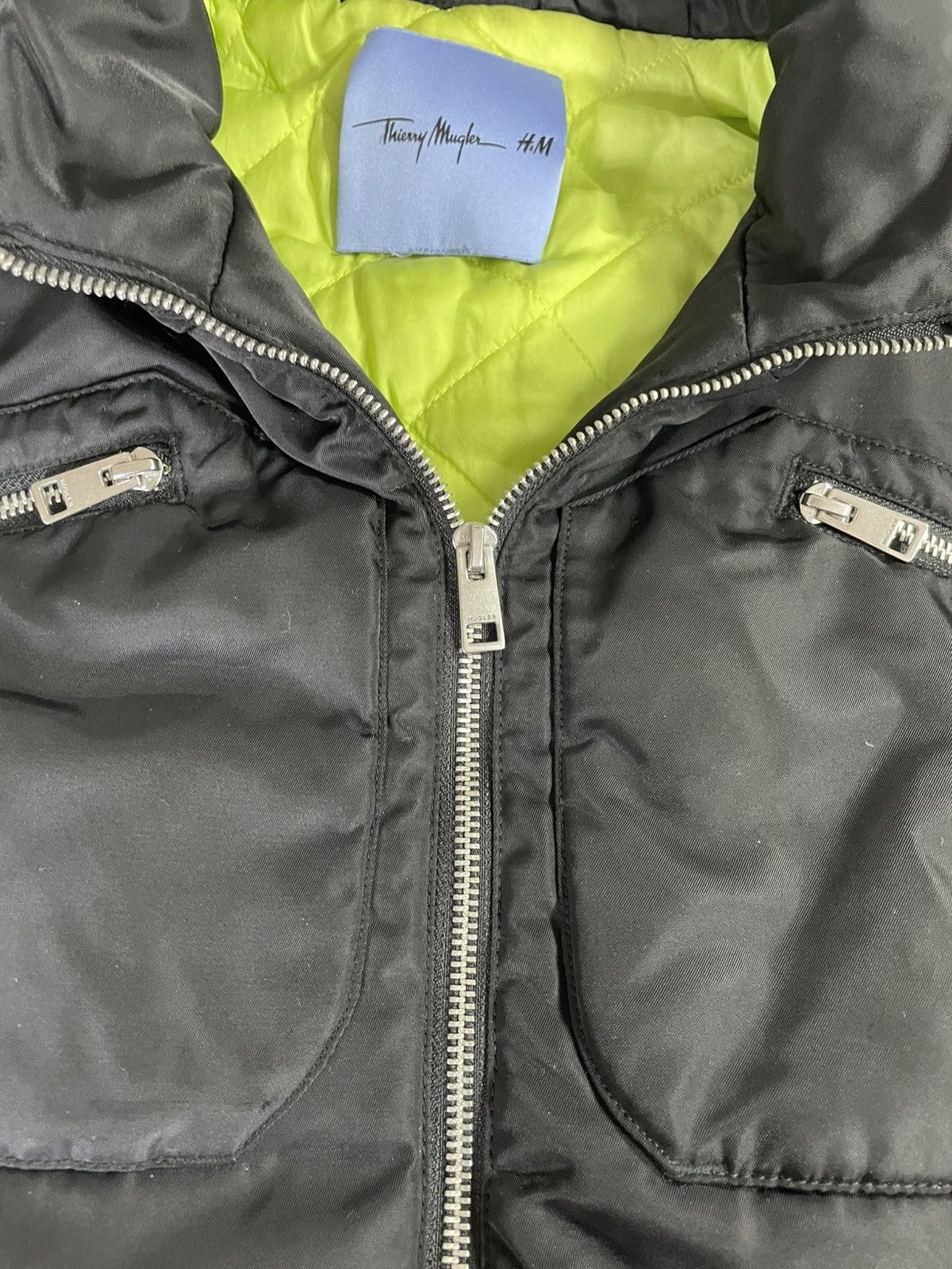 H&M × Mugler × Thierry Mugler Mugler hm bomber jacket Size US S / EU 44-46 / 1 - 5 Thumbnail
