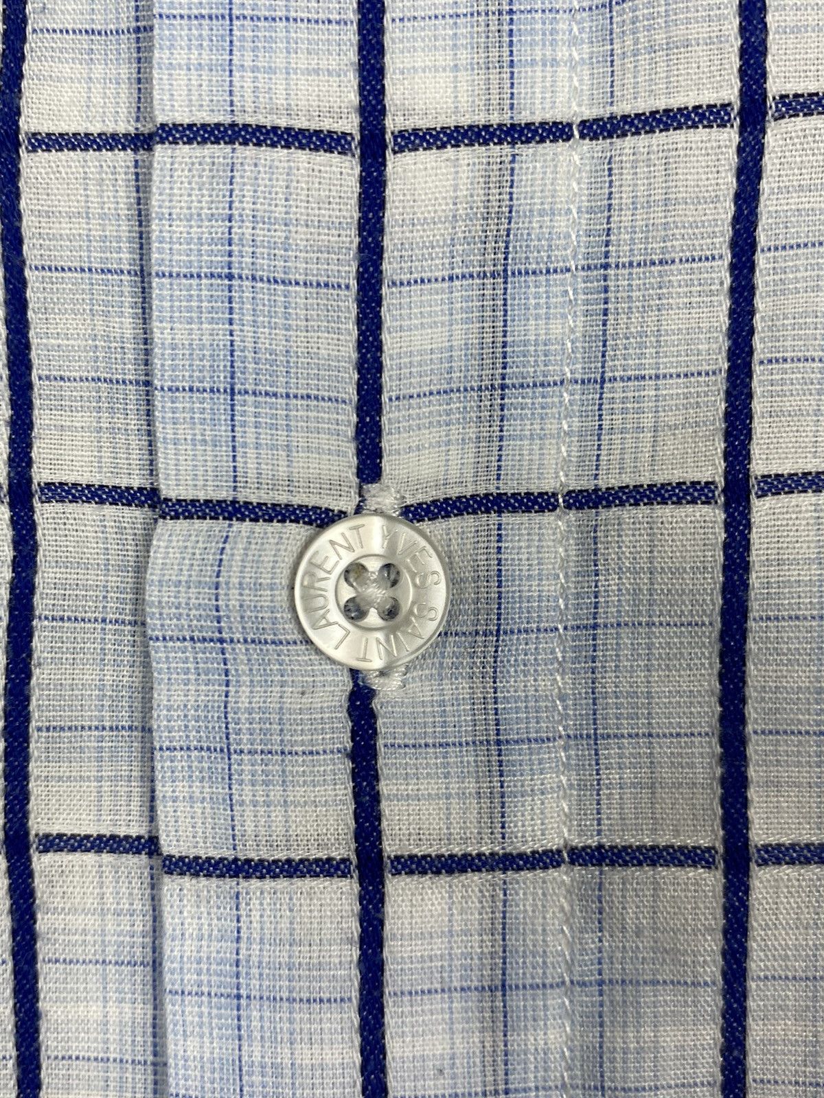 Yves Saint Laurent Vintage Yves Saint Laurent Button Up Shirt Size US L / EU 52-54 / 3 - 9 Thumbnail