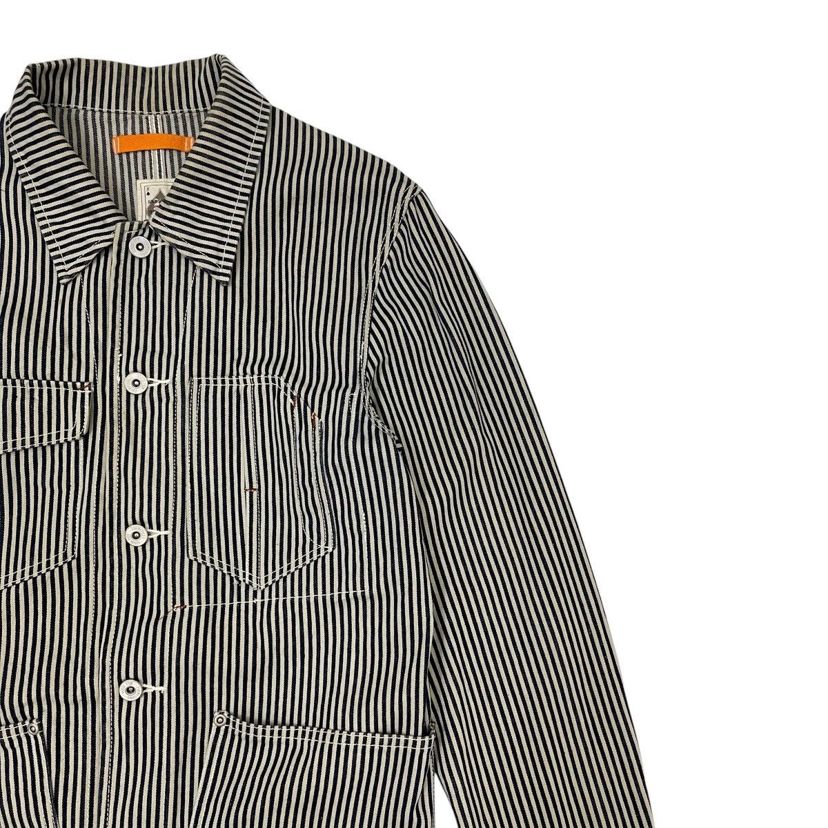 Japanese Brand × Vintage Vintage Jungle Storm Hickory Button Jacket Size US S / EU 44-46 / 1 - 5 Thumbnail
