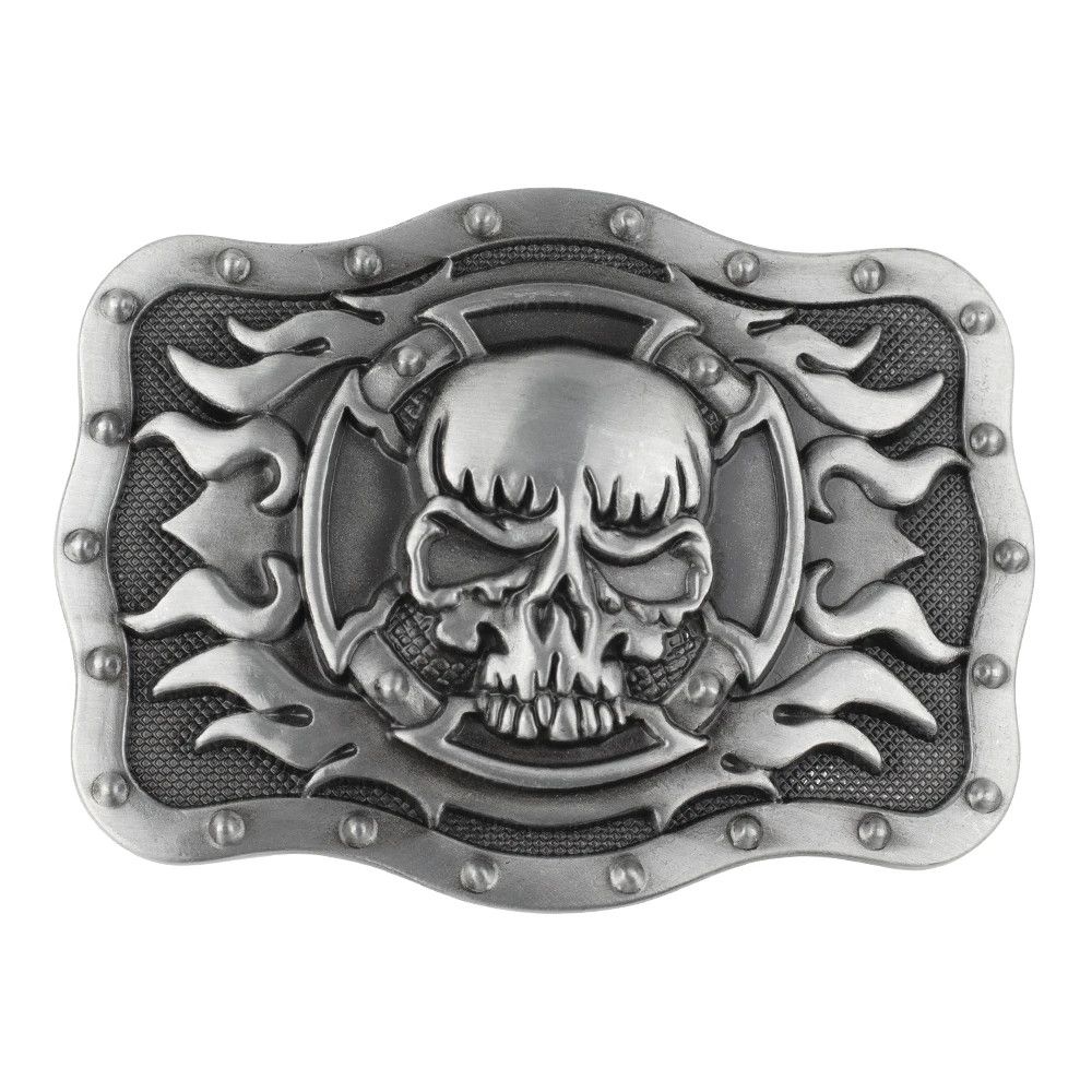 Vintage Square Skull Belt Buckles Size ONE SIZE - 1 Thumbnail