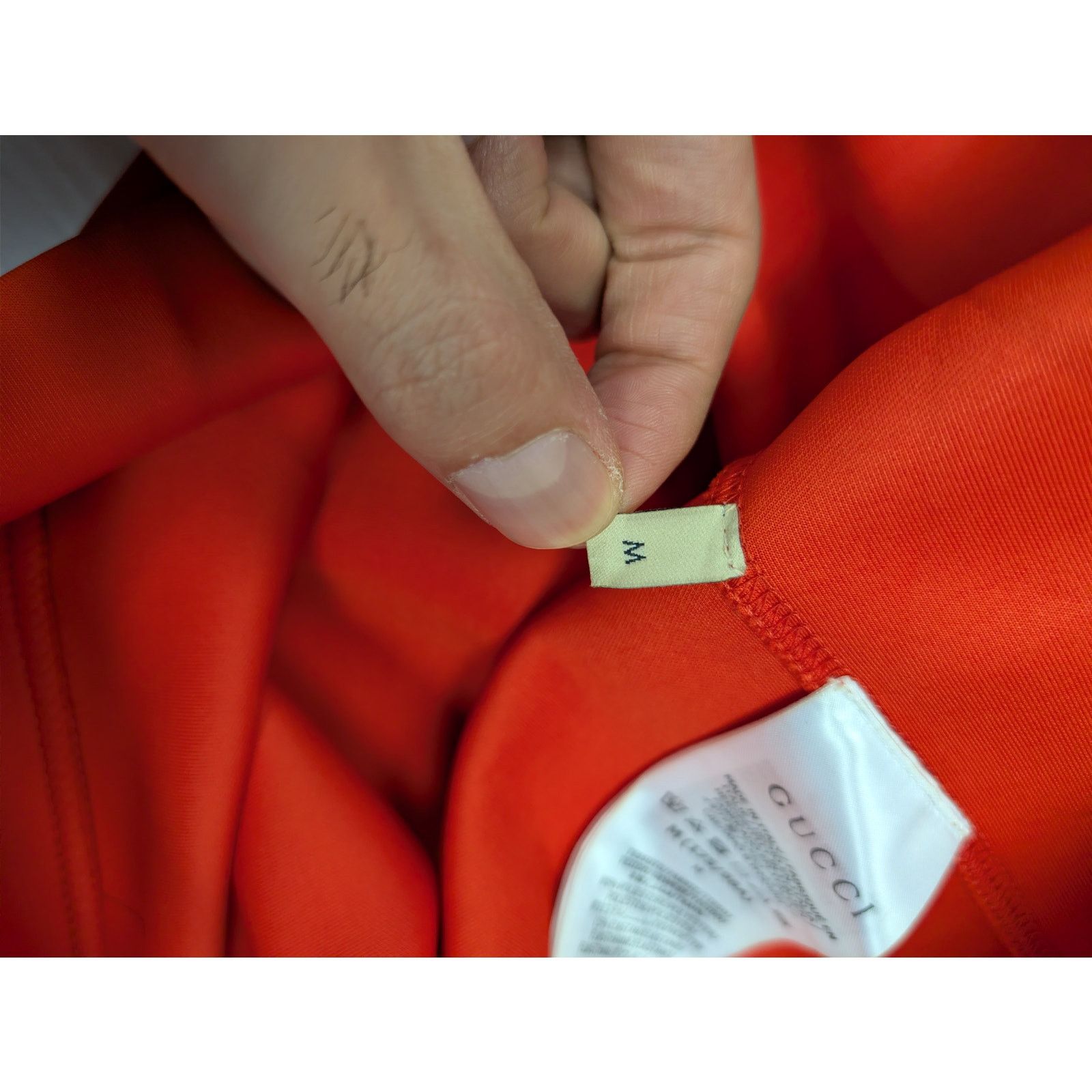 Gucci o1rshd1 Hoodie Hooded Sweatshirt Light Neopre in Coral/Mix Size US M / EU 48-50 / 2 - 13 Thumbnail