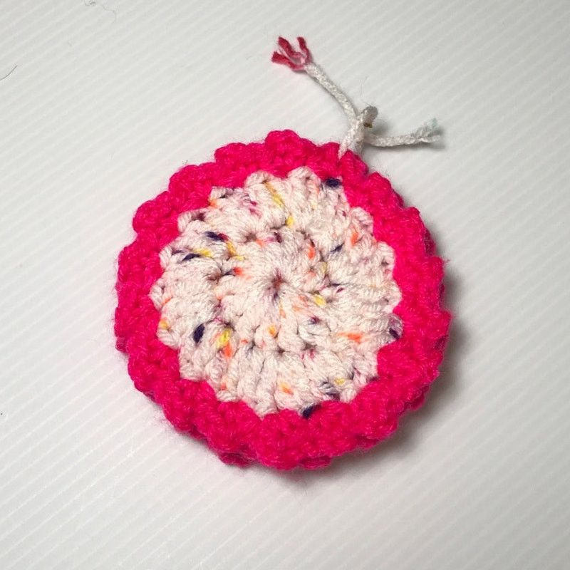 Handmade NWT Handmade Crocheted Facial Scrubbies by Dawny Set of 4 Size ONE SIZE - 3 Thumbnail