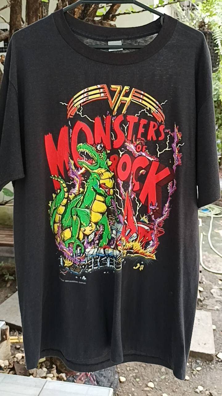 Vintage Monster of rock Van Halen 1988 Size US M / EU 48-50 / 2 - 1 Thumbnail