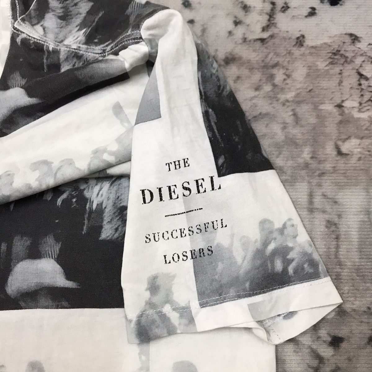Diesel The Diesel Succesful Losers Fullprint Tshirt Size US M / EU 48-50 / 2 - 8 Thumbnail
