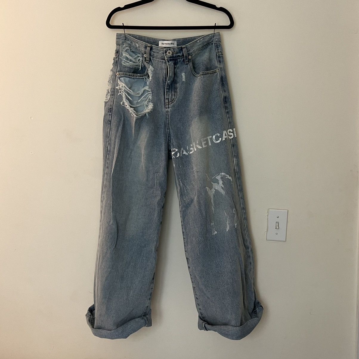 Frankie Shop × basketcase gallery Basketcase Gallery X Frankie Shop Horse Print Jeans Size US 28 / EU 44 - 5 Thumbnail