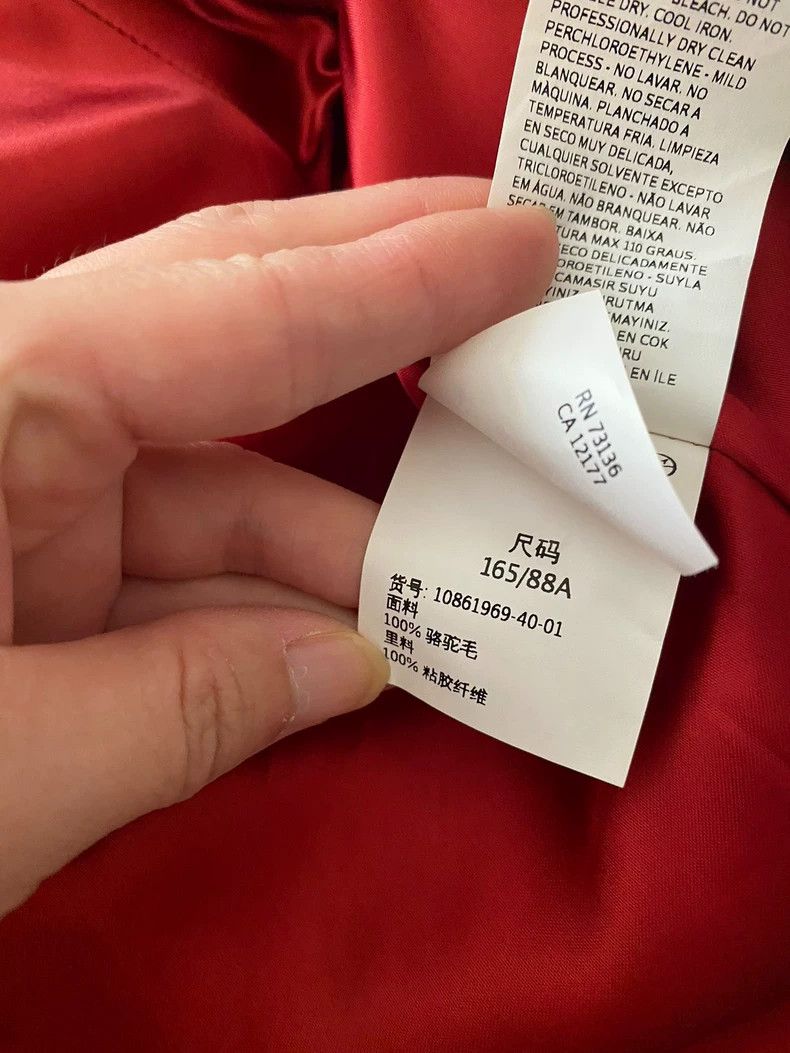 Max Mara Max Mara Classic red bathrobe coat Size M / US 6-8 / IT 42-44 - 9 Thumbnail