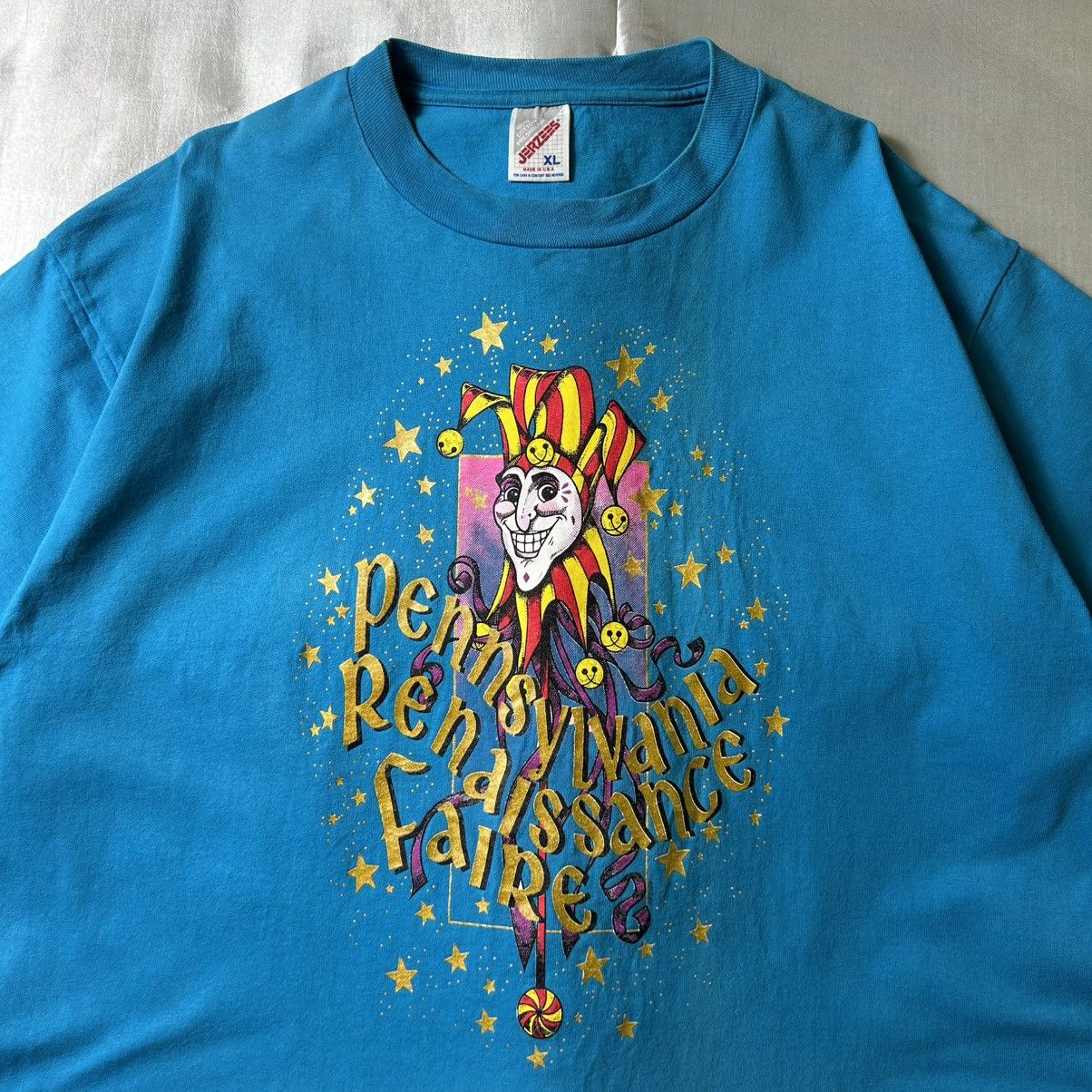 Vintage Vintage 90s Pennsylvania Renaissance Faire Graphic Tee Size US XL / EU 56 / 4 - 2 Thumbnail