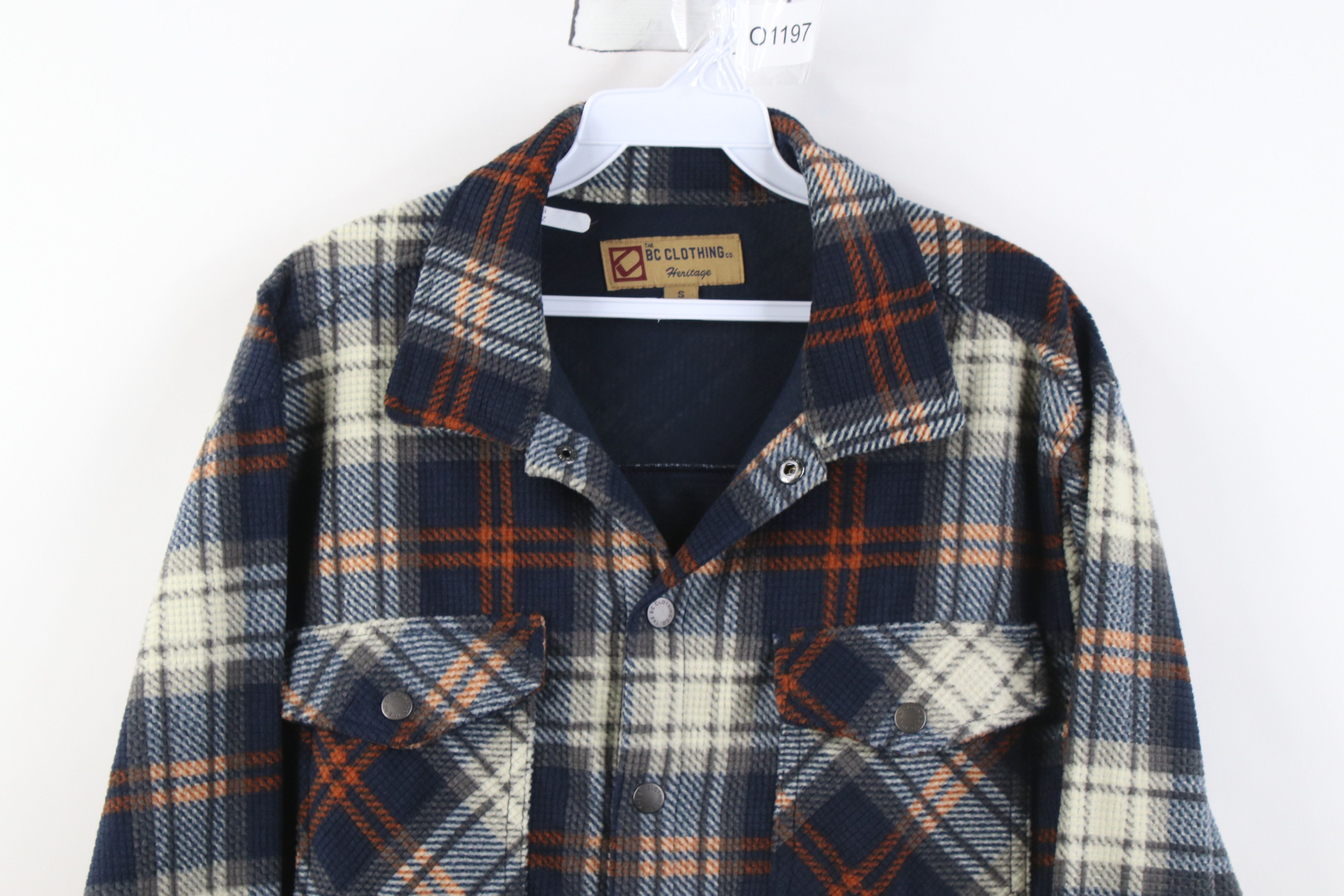 Vintage Vintage Y2K Streetwear Rockabilly Fleece Button Shirt Jacket Size US S / EU 44-46 / 1 - 2 Thumbnail