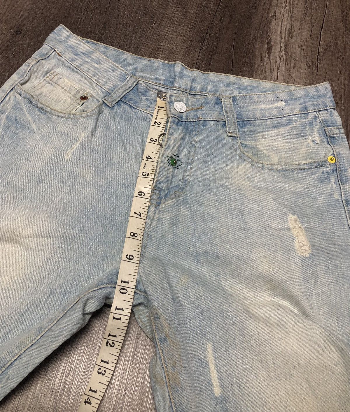Designer × Dsquared2 × Vintage DSQUARED2 DISTRESSED DENIM JEANS Size US 30 / EU 46 - 3 Thumbnail