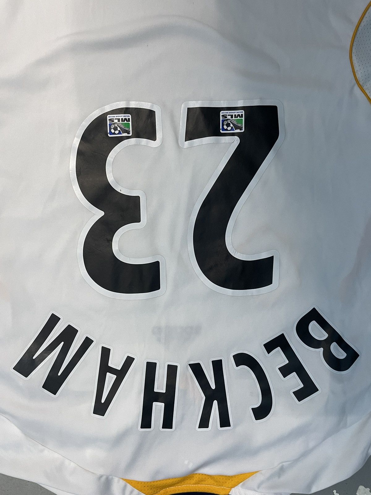 Adidas LA Galaxy Beckham 2007/08 Home Jersey Size US XL / EU 56 / 4 - 4 Thumbnail