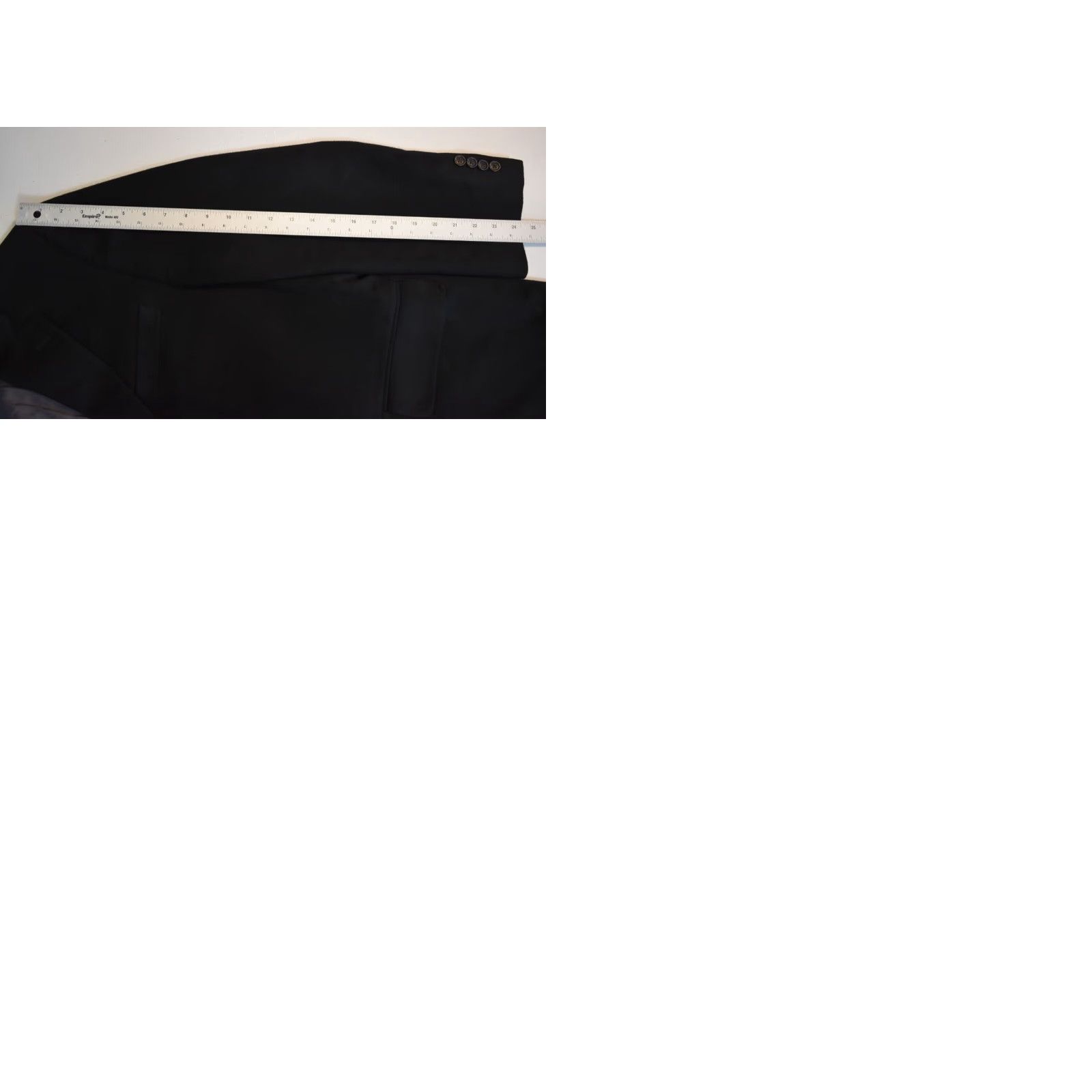 Jos. A. Bank Jos A Bank Jacket Men 42R Black Cashmere Wool 2 Button Sport Coat Chest 46 Size US XS / EU 42 / 0 - 9 Thumbnail