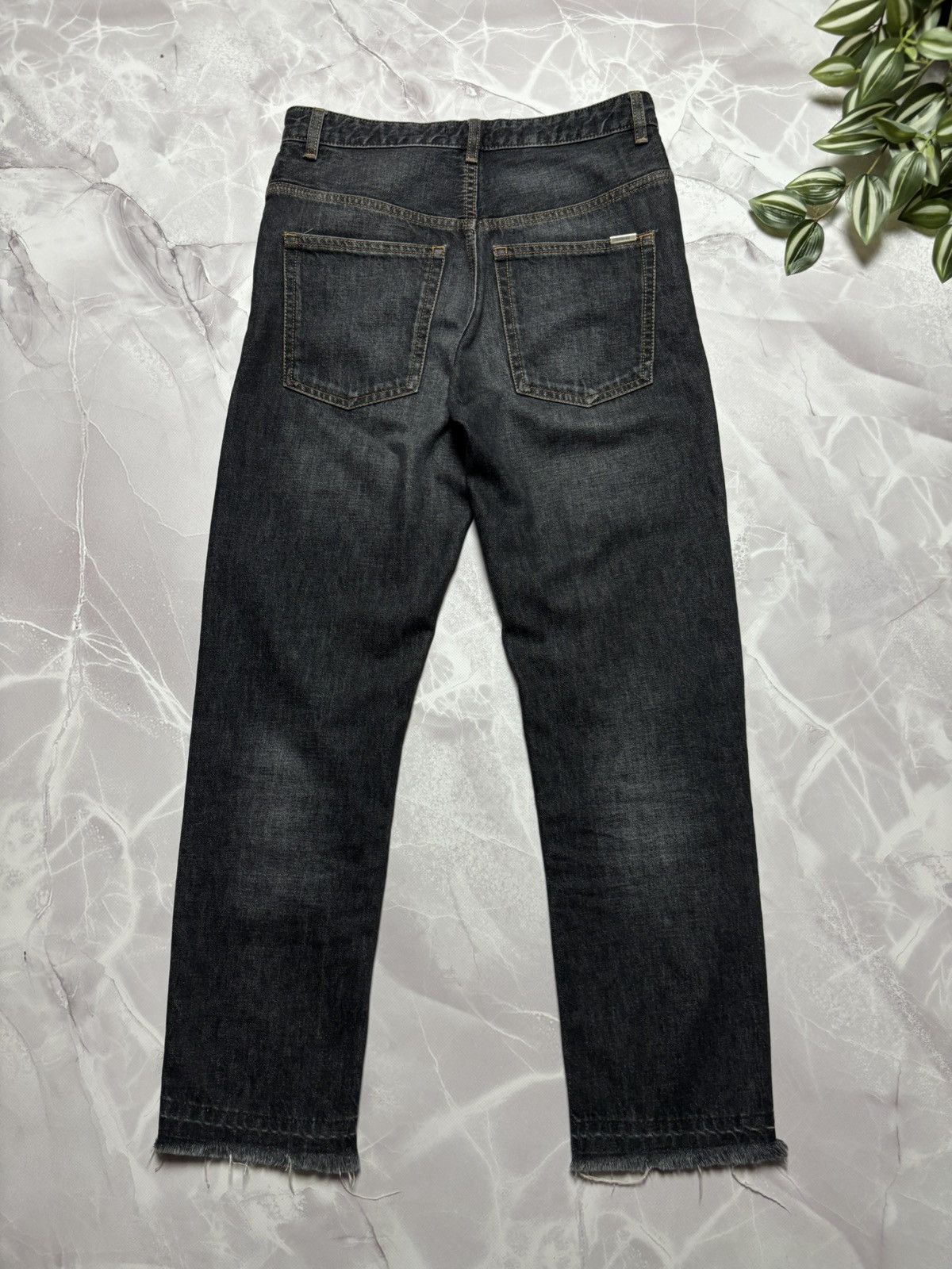 Isabel Marant Etoile Isabel Marant Etoile Belden High Rise Straight Jean Faded 34 Size 25" / US 0 / IT 36 - 5 Thumbnail