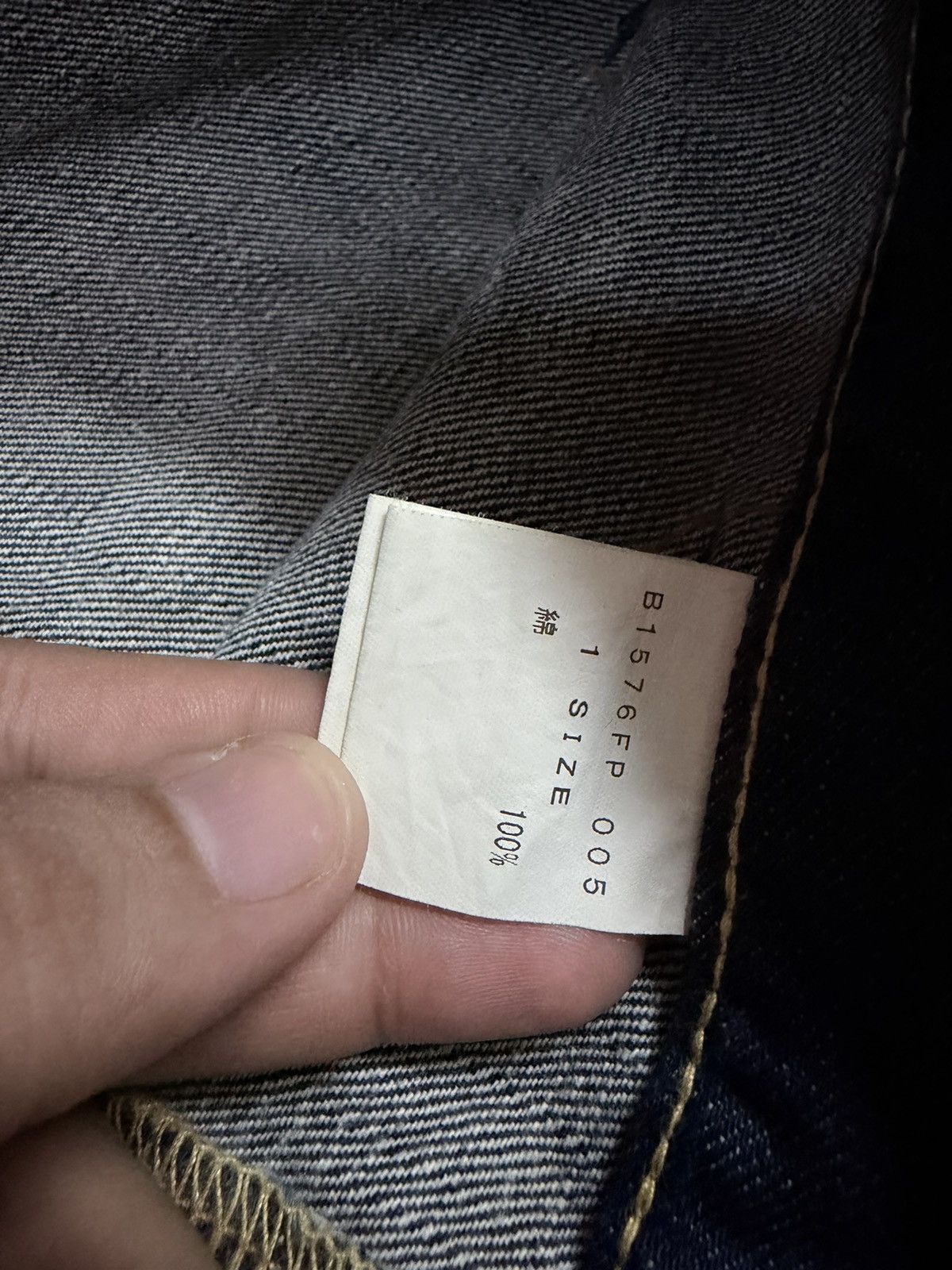 Frapbois Frapbois Multipocket Blue Denim Jeans Size US 33 - 15 Thumbnail