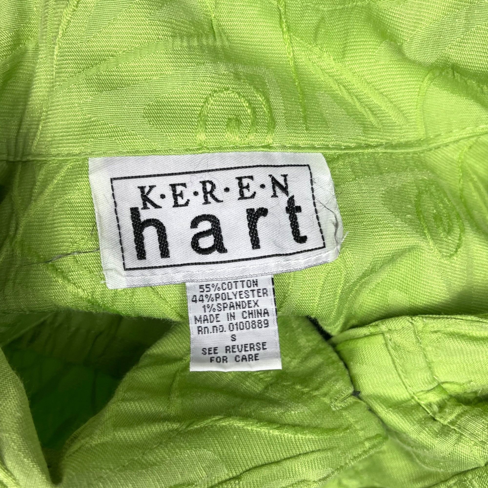 Other Keren Hart Women's Textured Button-Front Lightweight Jacket Size S / US 4 / IT 40 - 2 Thumbnail