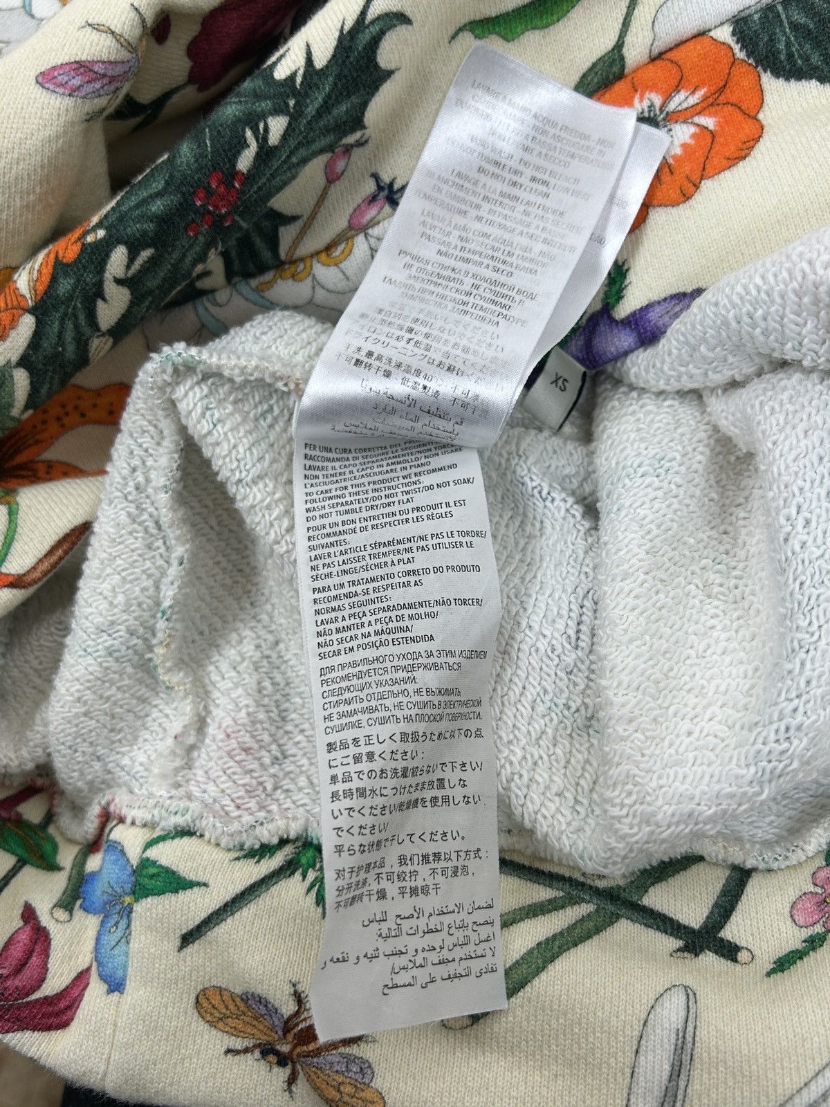 Gucci Gucci Floral Print Cotton Sweatshirt Crewneck XS Size XS / US 0-2 / IT 36-38 - 13 Thumbnail