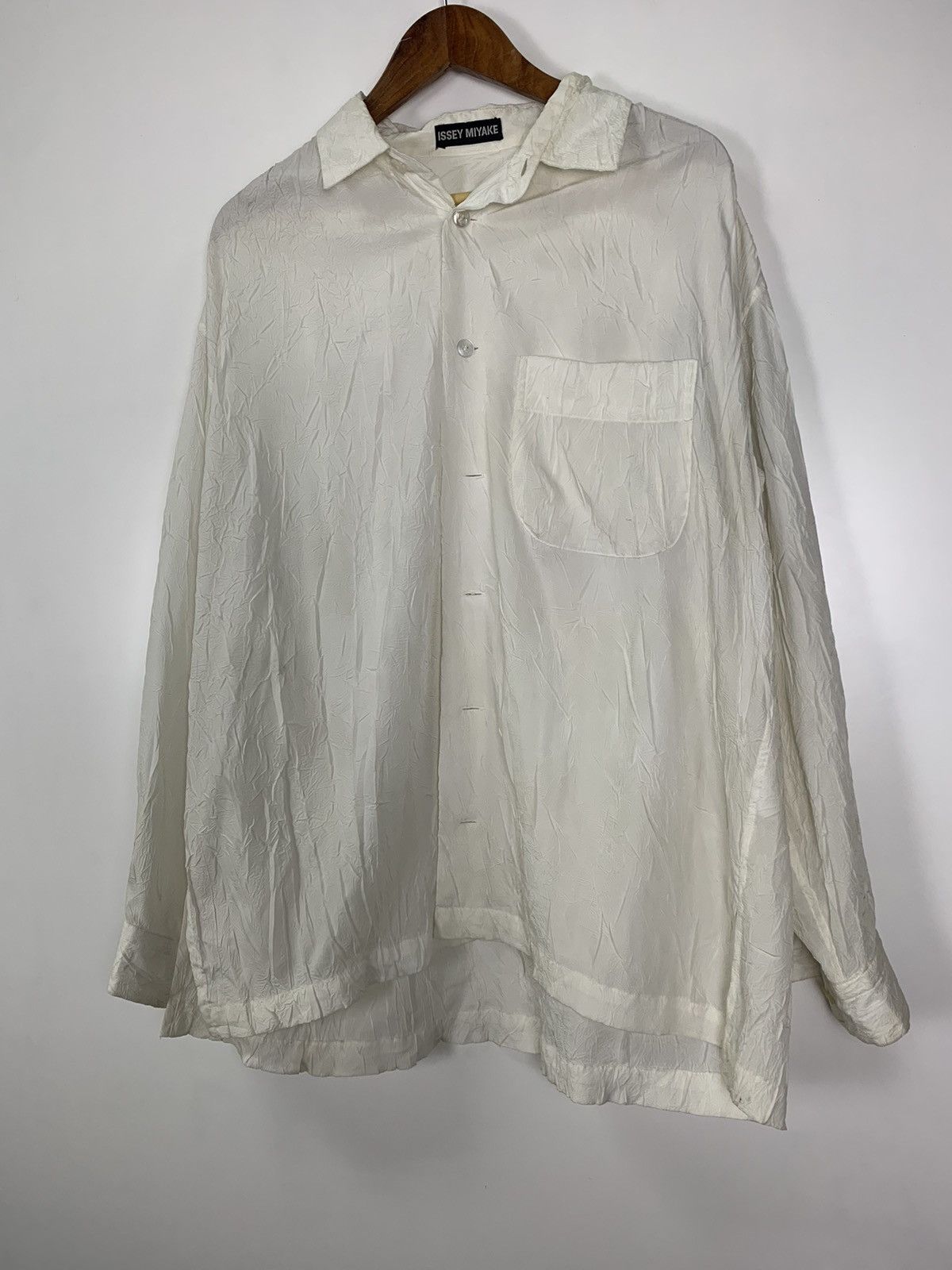 Issey Miyake Vintage Issey Miyake button Shirt Size US L / EU 52-54 / 3 - 6 Thumbnail