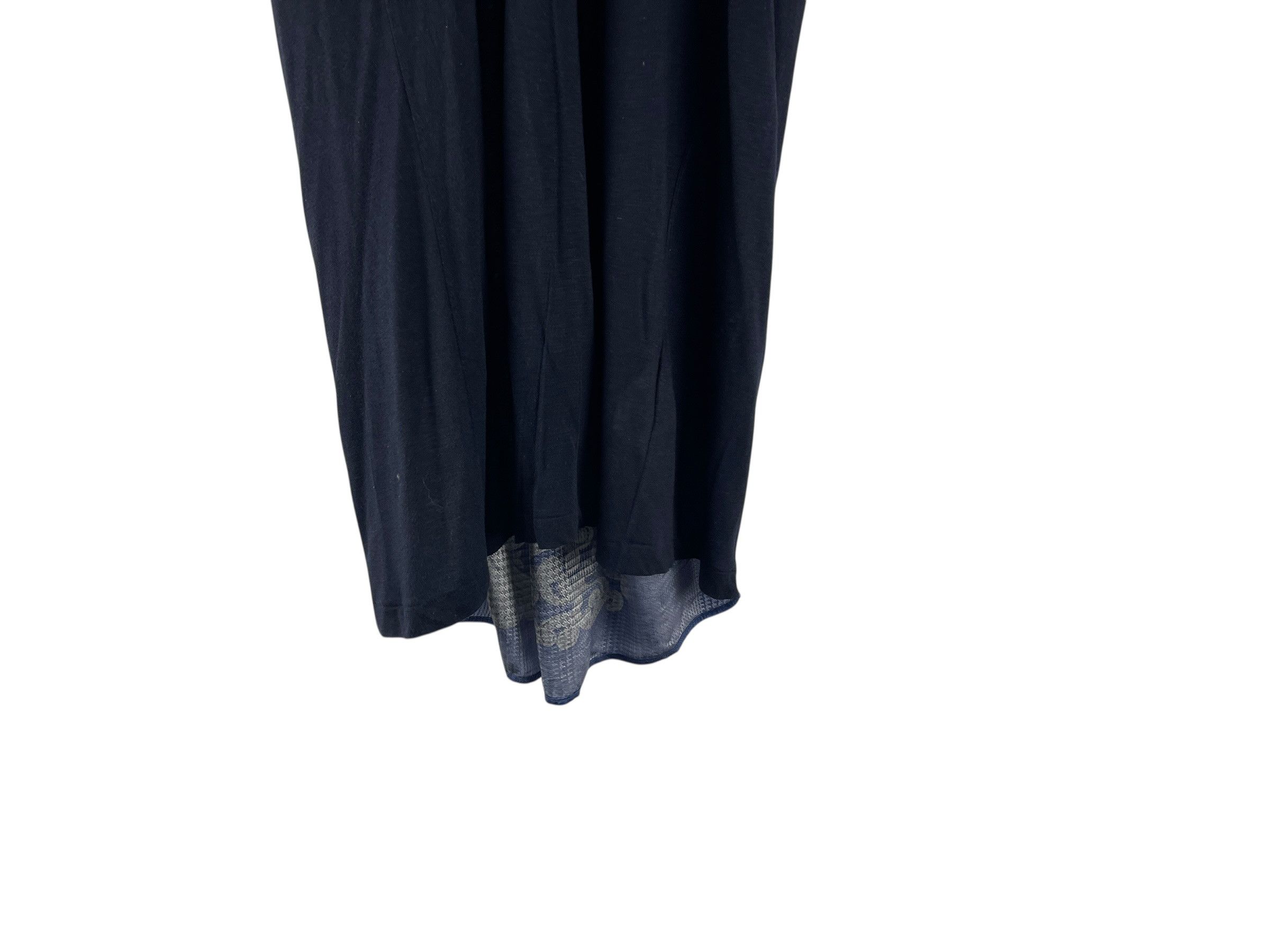 Sacai Sacai 2010 Hybrid Layered Corset Dress Tunic Blue Paisley Size S / US 4 / IT 40 - 11 Thumbnail