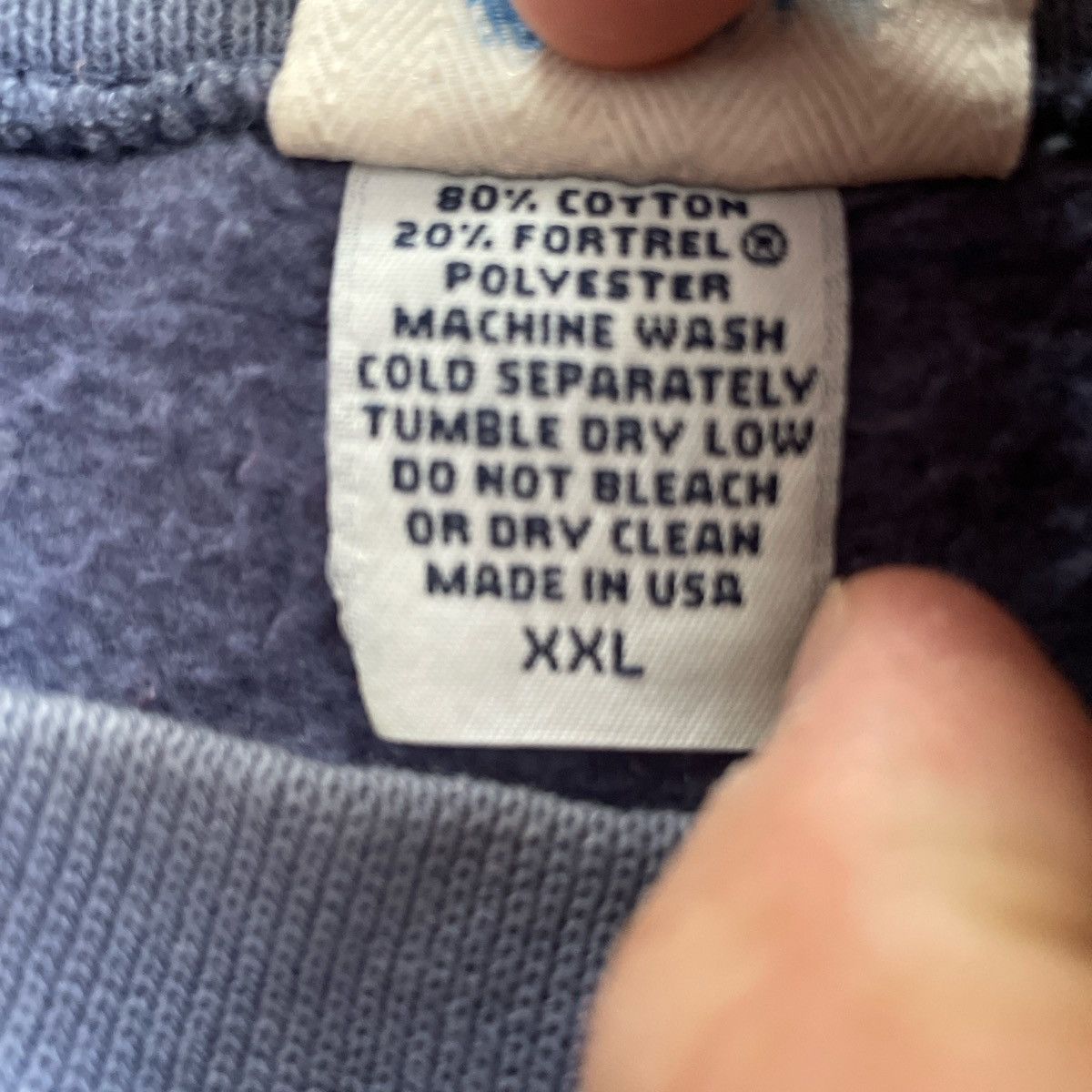 Other Vintage ‘Trail’s Ends’ Dusty Blue 90s crewneck sweatshirt Size US XXL / EU 58 / 5 - 3 Thumbnail