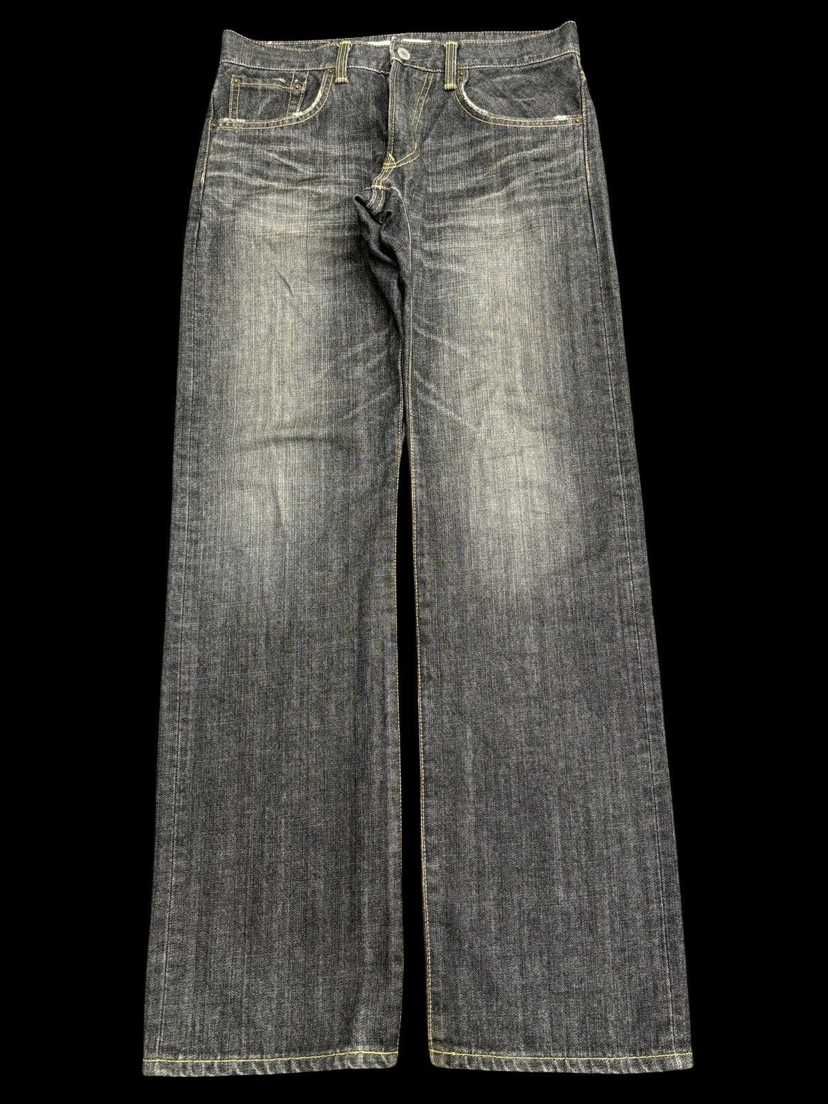 Edwin 💥90s Style💥EDWIN 404XV Minimalist Fades Regular Denim F477 Size US 32 / EU 48 - 1 Thumbnail