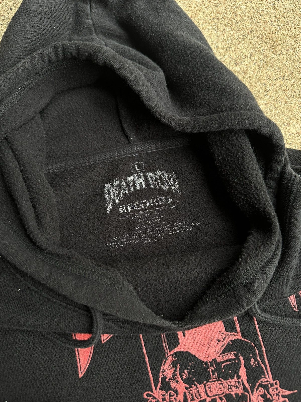 Death Row Records Death row records hoodie Size US M / EU 48-50 / 2 - 3 Thumbnail