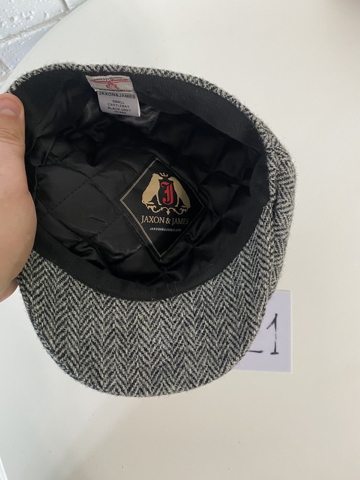 Other Harris Tweed Jaxon s James cap hat Size ONE SIZE - 5 Thumbnail