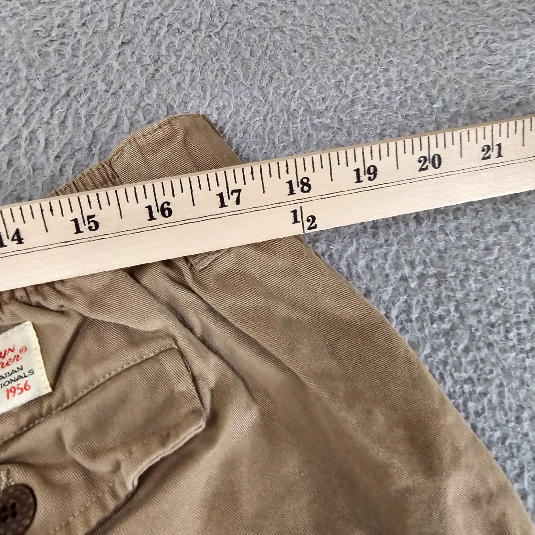 Reyn Spooner Reyn Spooner Mens Shorts Chino 38 Khaki Brown Cotton Button Pocket Belt Loops Regular Vintage? No Size US 38 / EU 54 - 7 Thumbnail
