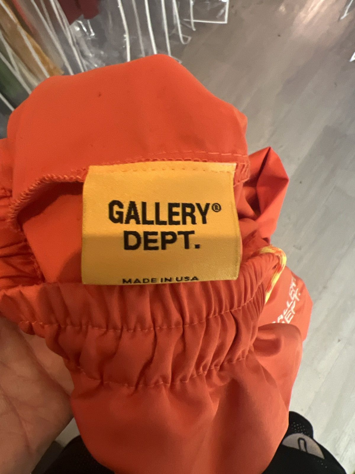 Gallery Dept. Gallery Dept. Zuma Nylon Shorts Orange Size US 32 / EU 48 - 4 Thumbnail