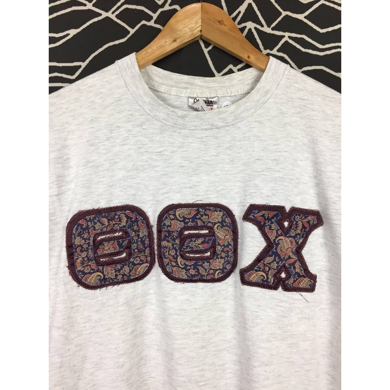 Vintage Vtg 90s Oneita Power-T Single Stitch OOX Logo Pop Art Tee Size US M / EU 48-50 / 2 - 3 Thumbnail