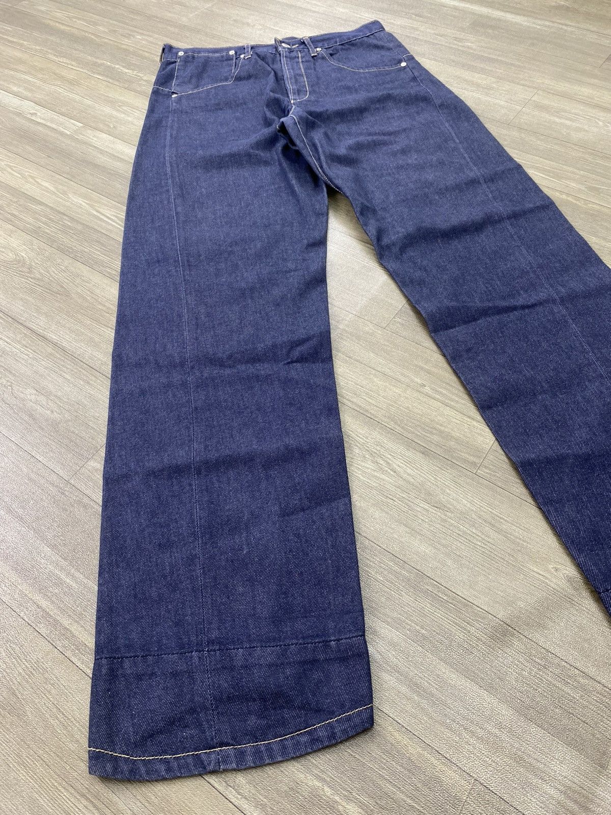 Levi's Vintage Clothing 1999s Vintage Levi’s Engineered Japan Indigo Baggy Jeans Size US 29 - 2 Thumbnail