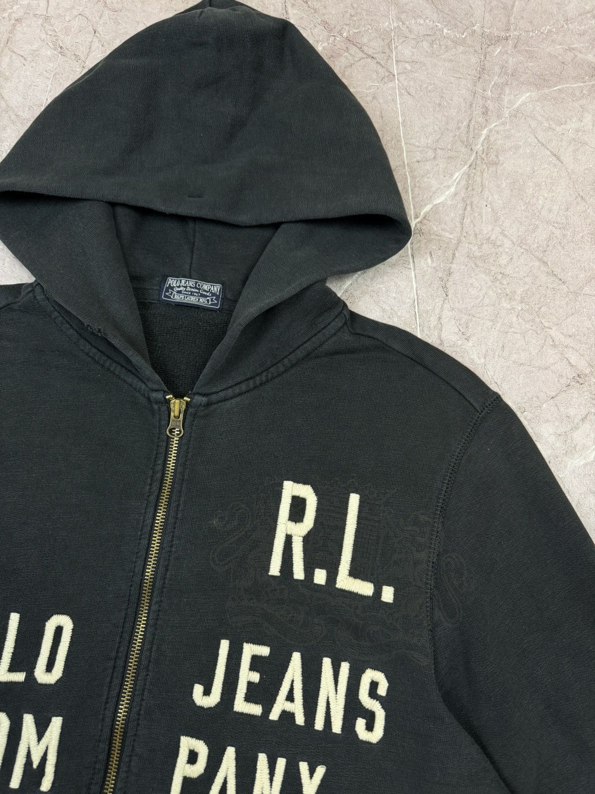 Polo Ralph Lauren Polo Jeans Company Ralph Lauren Zip Hoodie Big Logo Size US M / EU 48-50 / 2 - 6 Thumbnail