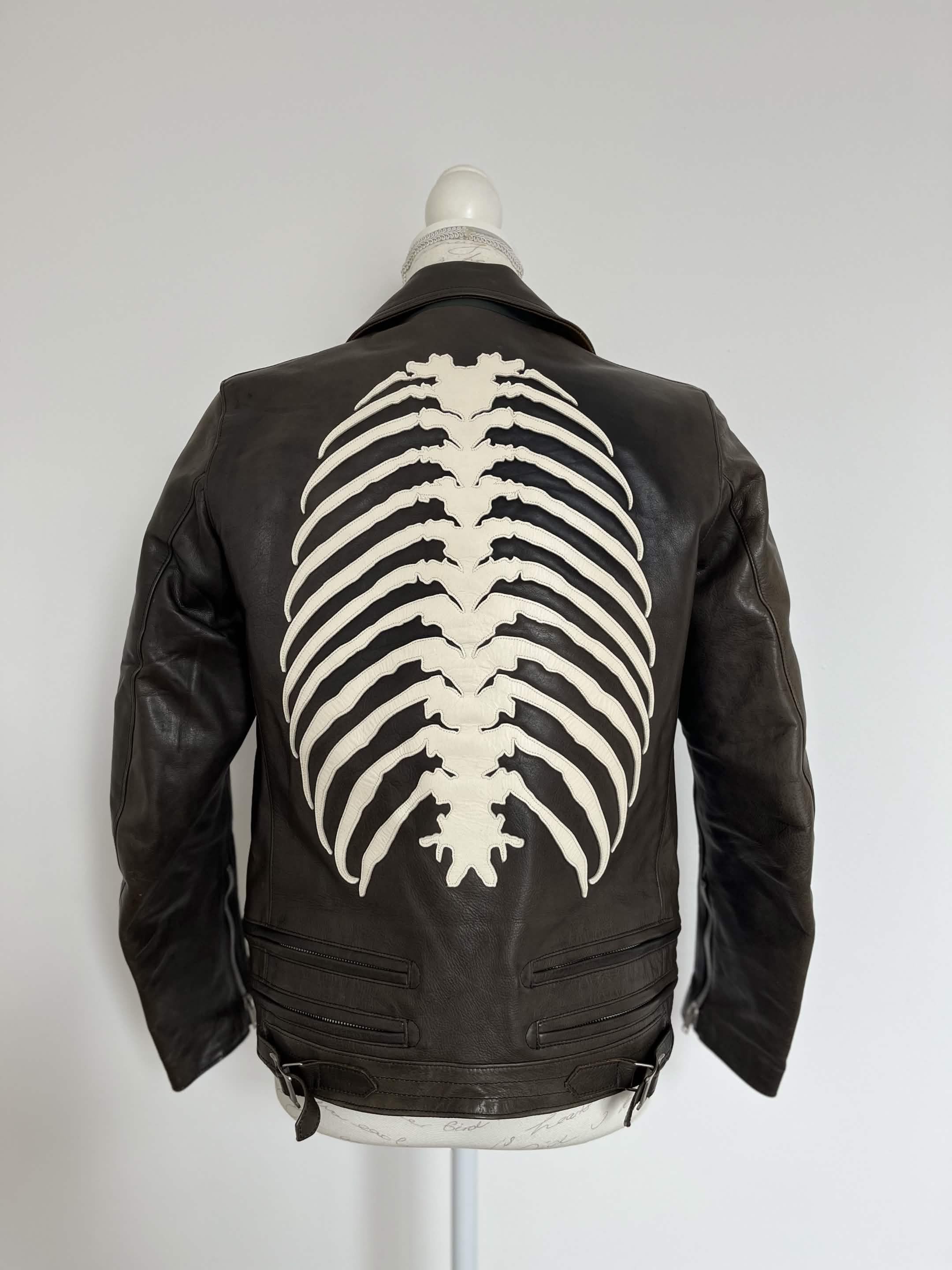 Undercover AW13 Anatomicouture Ribcage Biker Jacket | Grailed