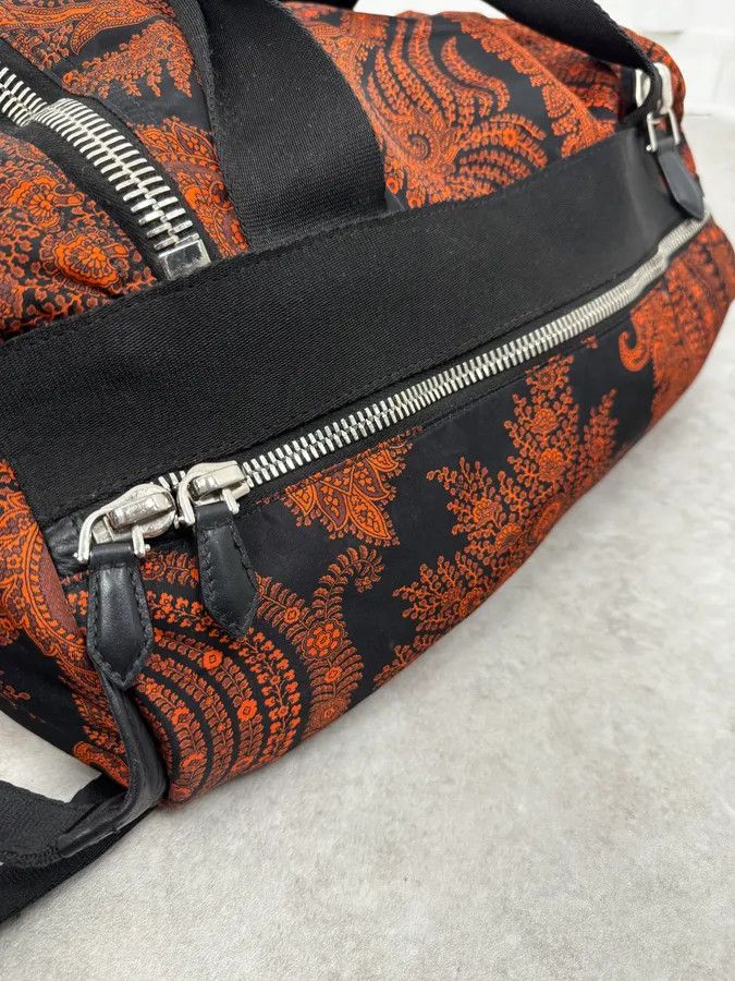 Givenchy Givenchy Black Presley Orange Handle Backpack by Riccardo Tisci Size ONE SIZE - 10 Thumbnail